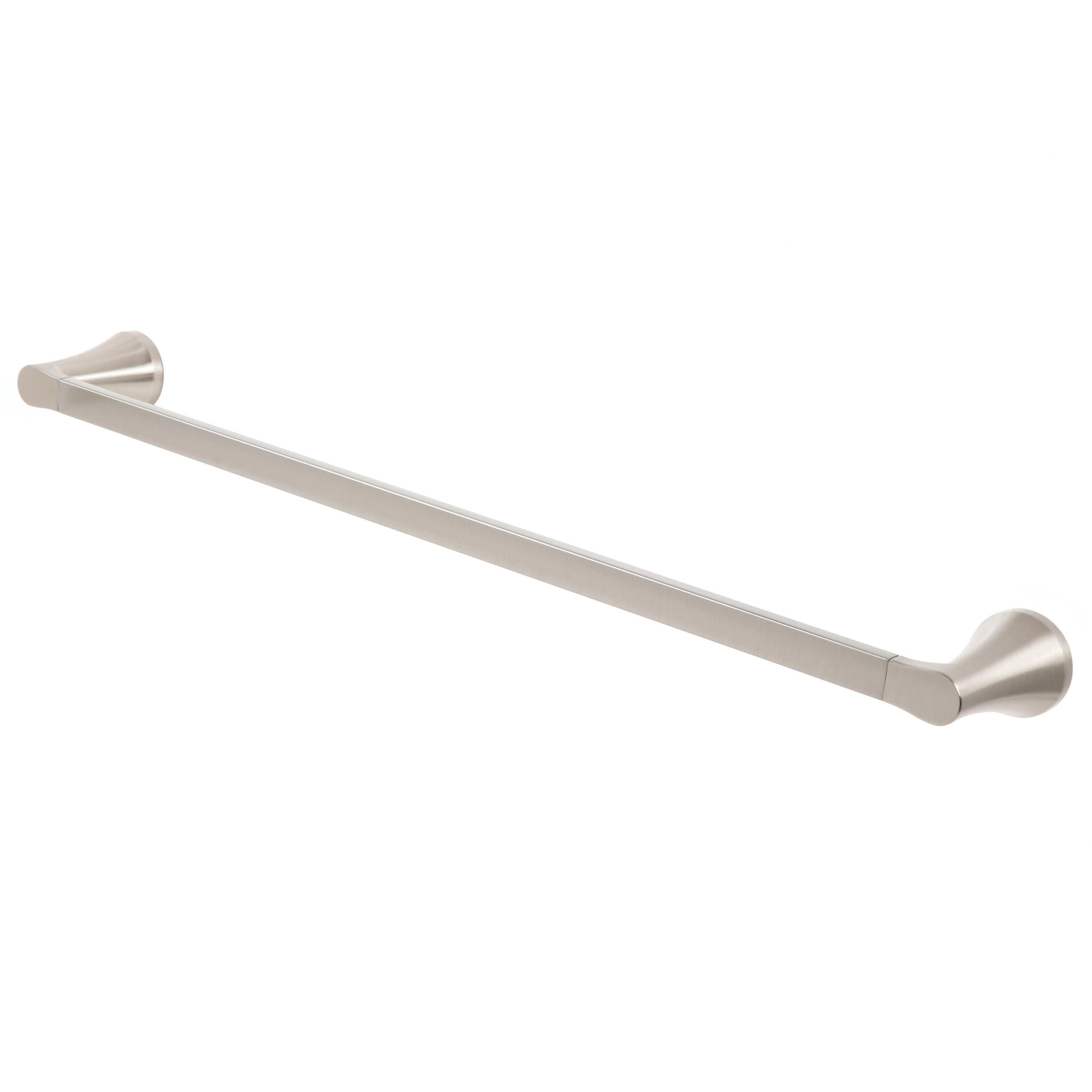 Origin 21 BTH-024-R7006-BN Candace 24-in Brushed Nickel Wall mount Single Towel Bar