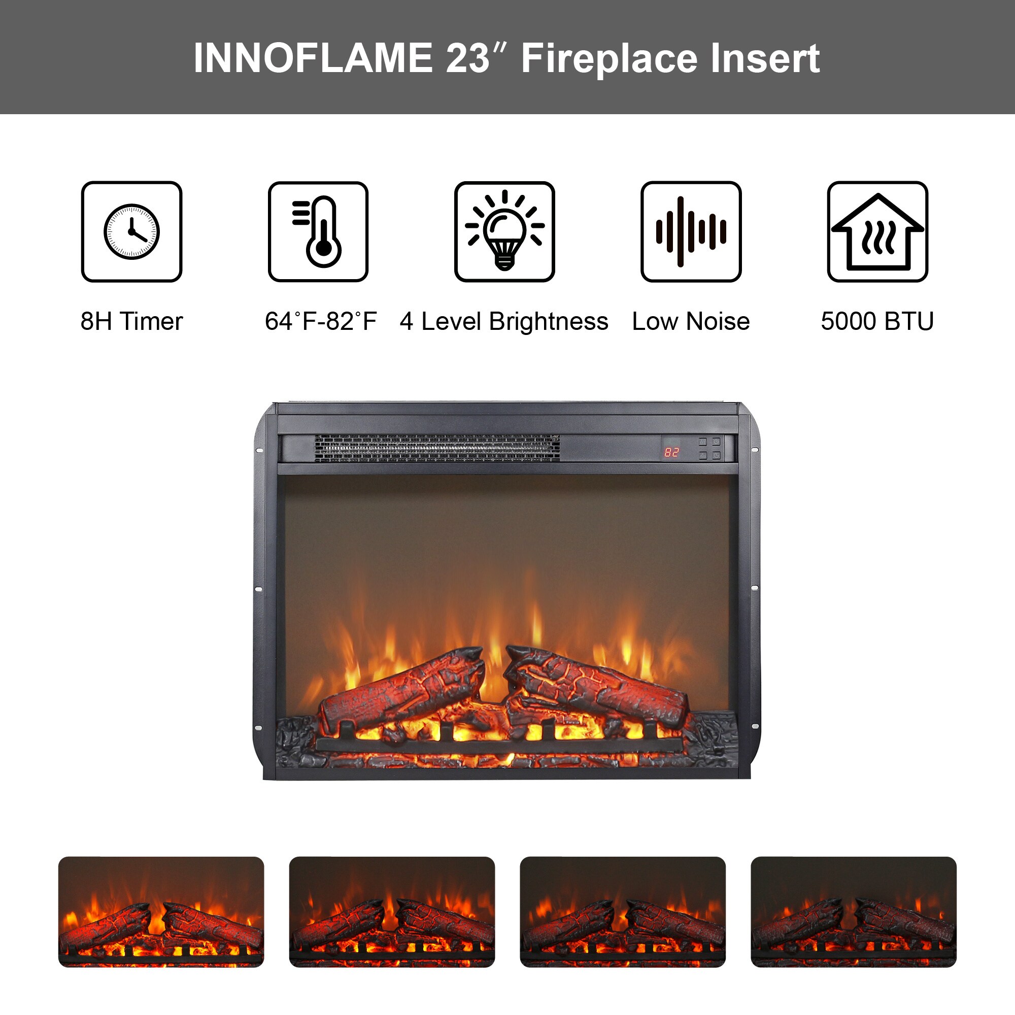 BABOOM BOM-FP10166-CO Electric-Fireplaces - View #7