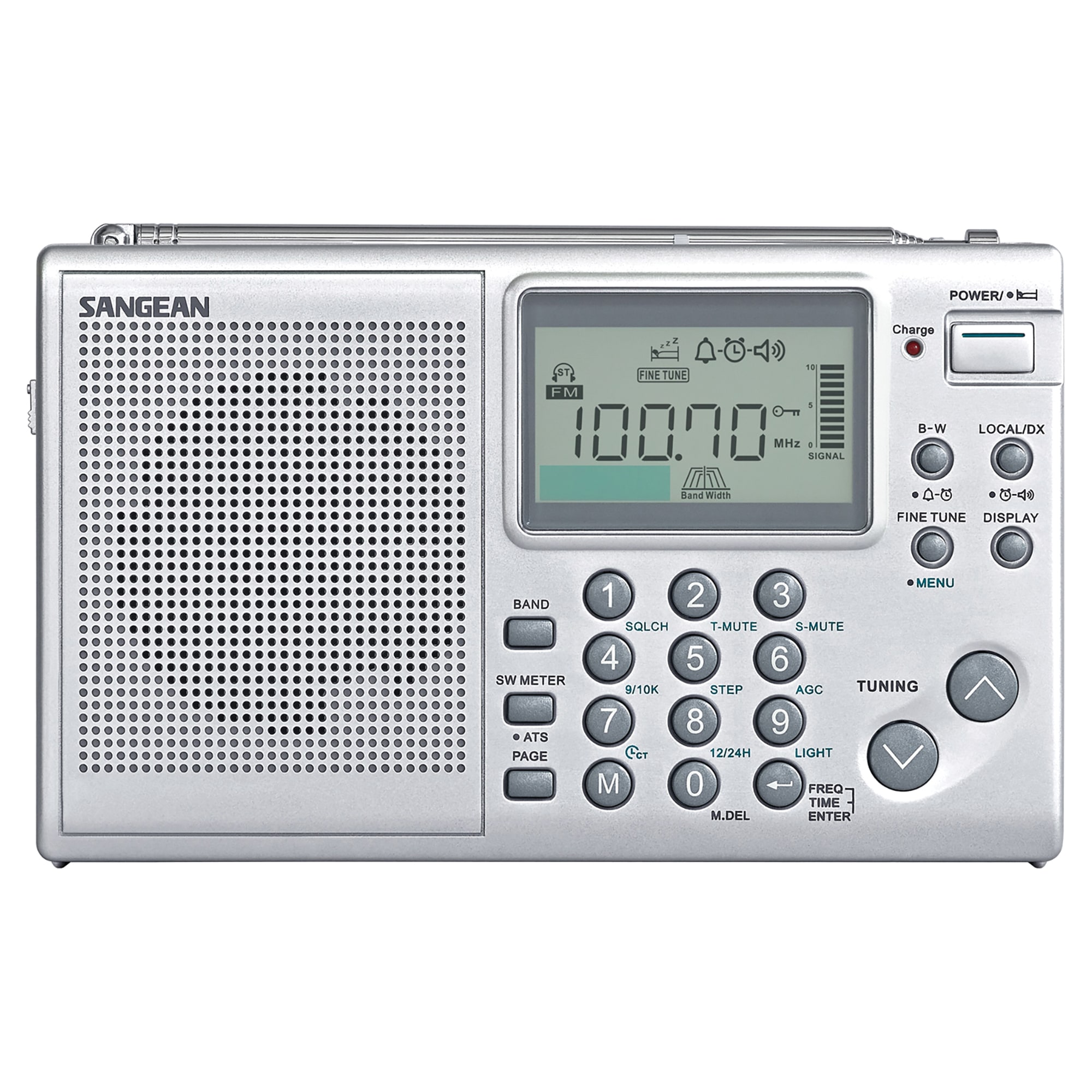 Sangean AM/FM-RDS Radio w/ Bluetooth  Up to $20.40 Off 5 Star Rating w/  Free Shipping and Handling