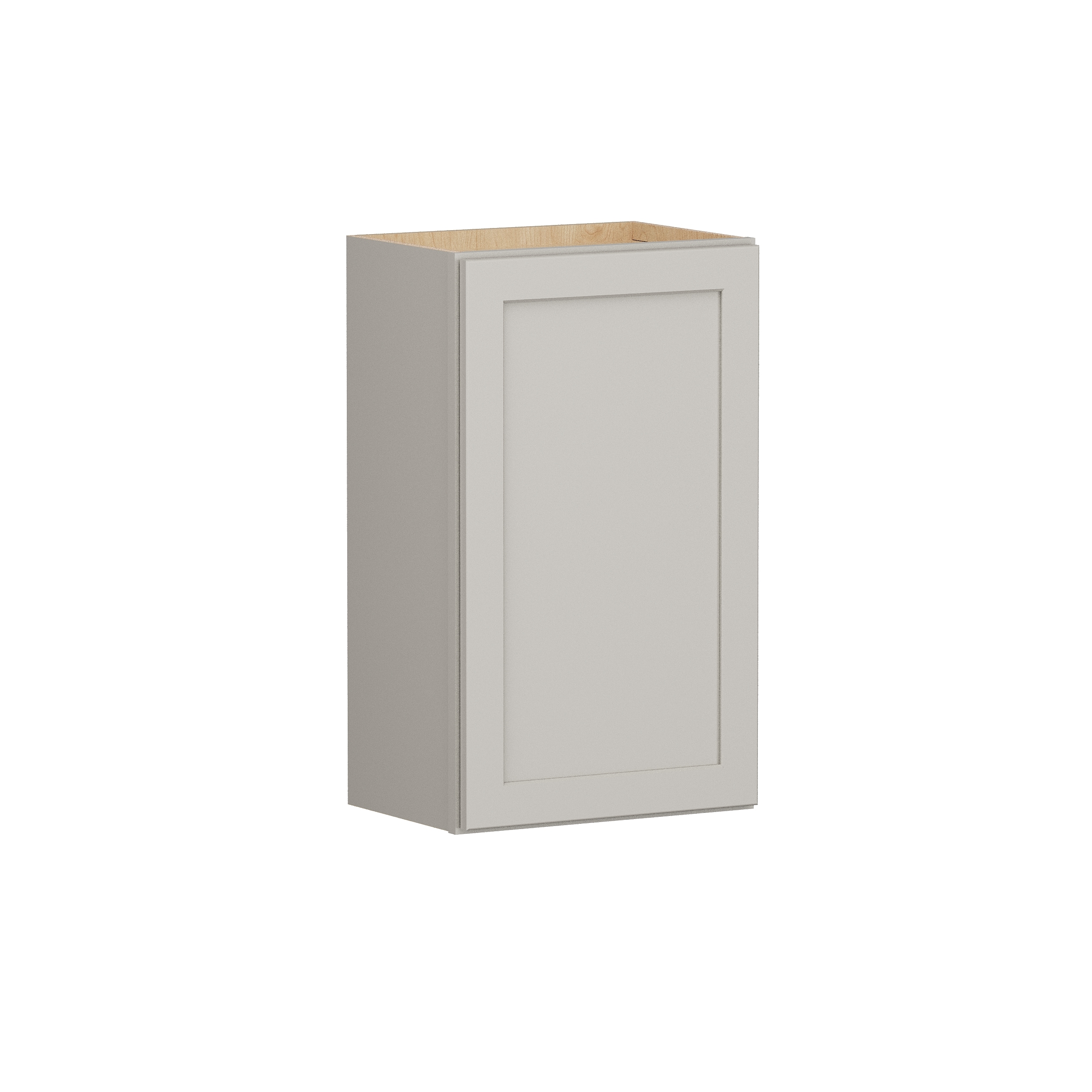 Shenandoah PRO Express SPE 90MYS-1180 Breckenridge 18-in W x 30-in H x 12-in D Stone Full Overlay Wall Fully assembled Plywood Cabinet (Recessed Panel Shaker)