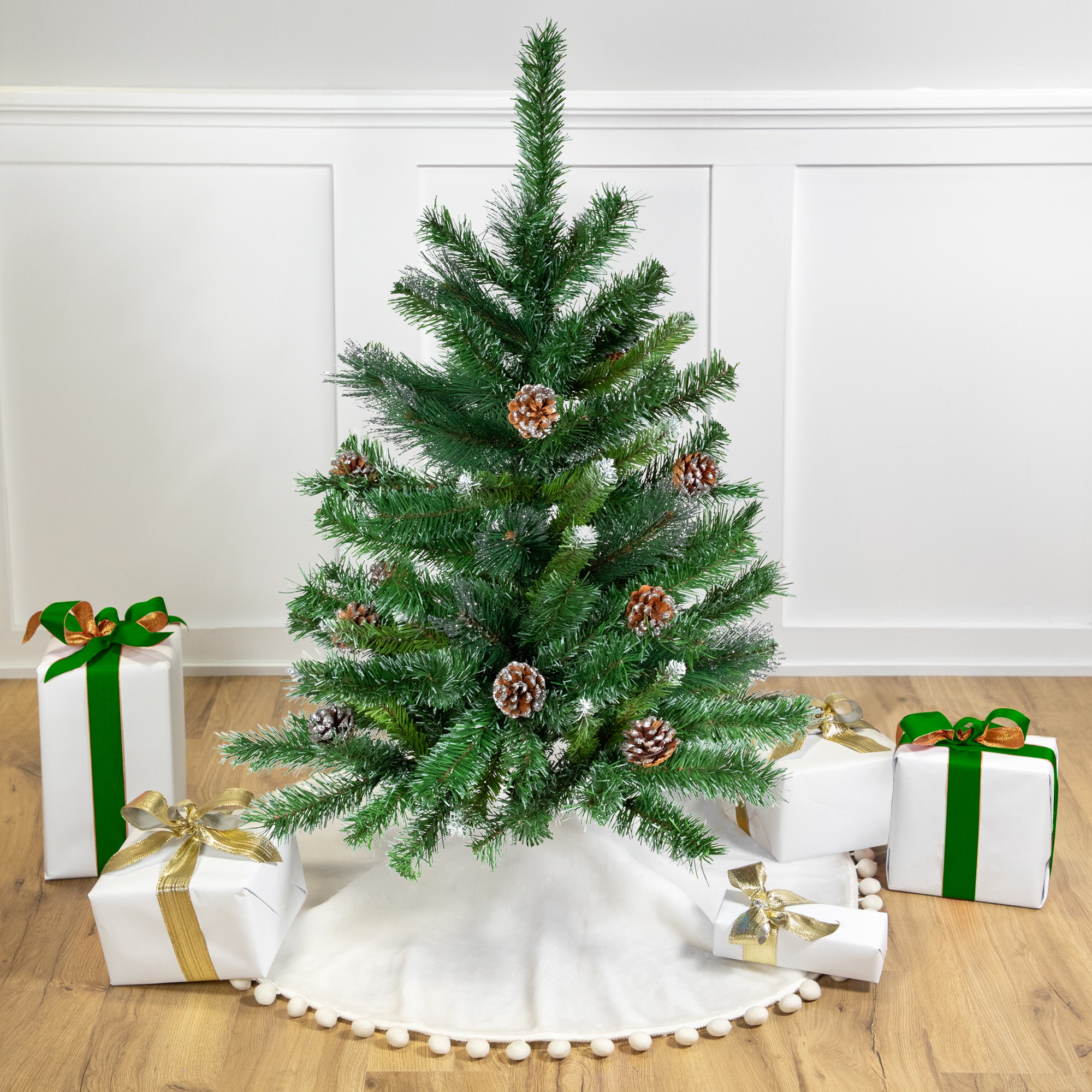 Northlight 35763055 3.17-ft Pine Upside-down Artificial Christmas Tree