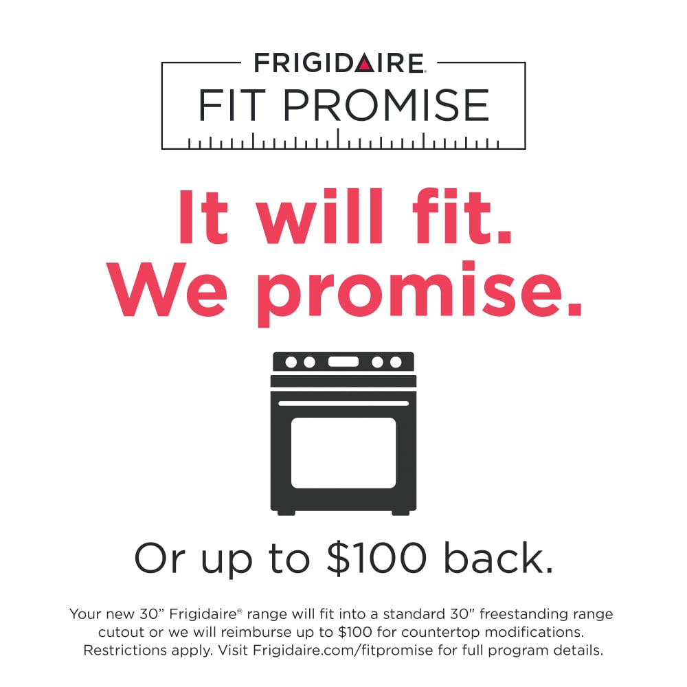 FCFG3083AS Frigidaire 30 Front Control Freestanding Gas Range with 5  Sealed Burners and Convection Bake - Stainless