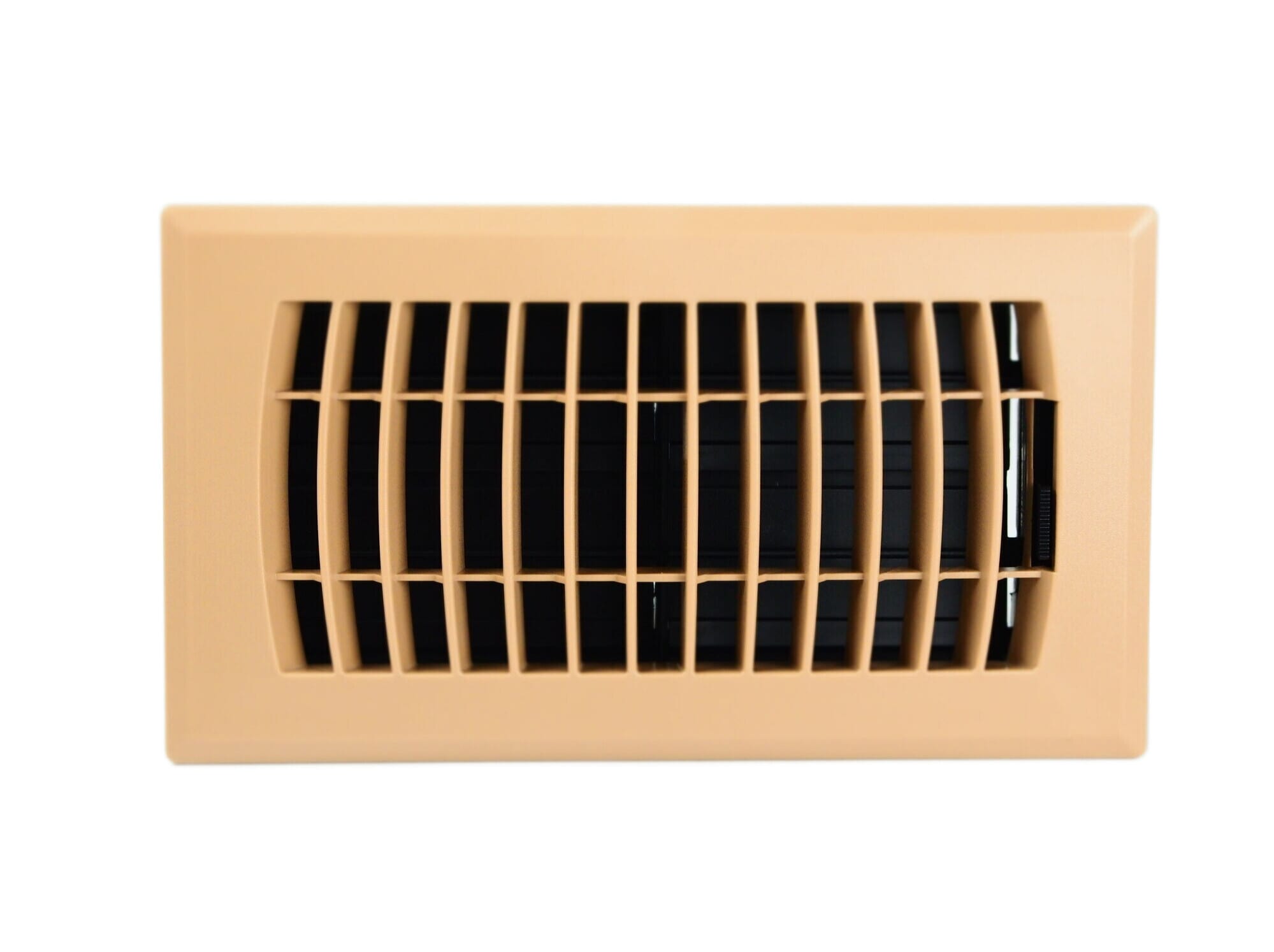 RELIABILT 2010408BR 4-in x 8-in ABS resin Taupe Floor Register