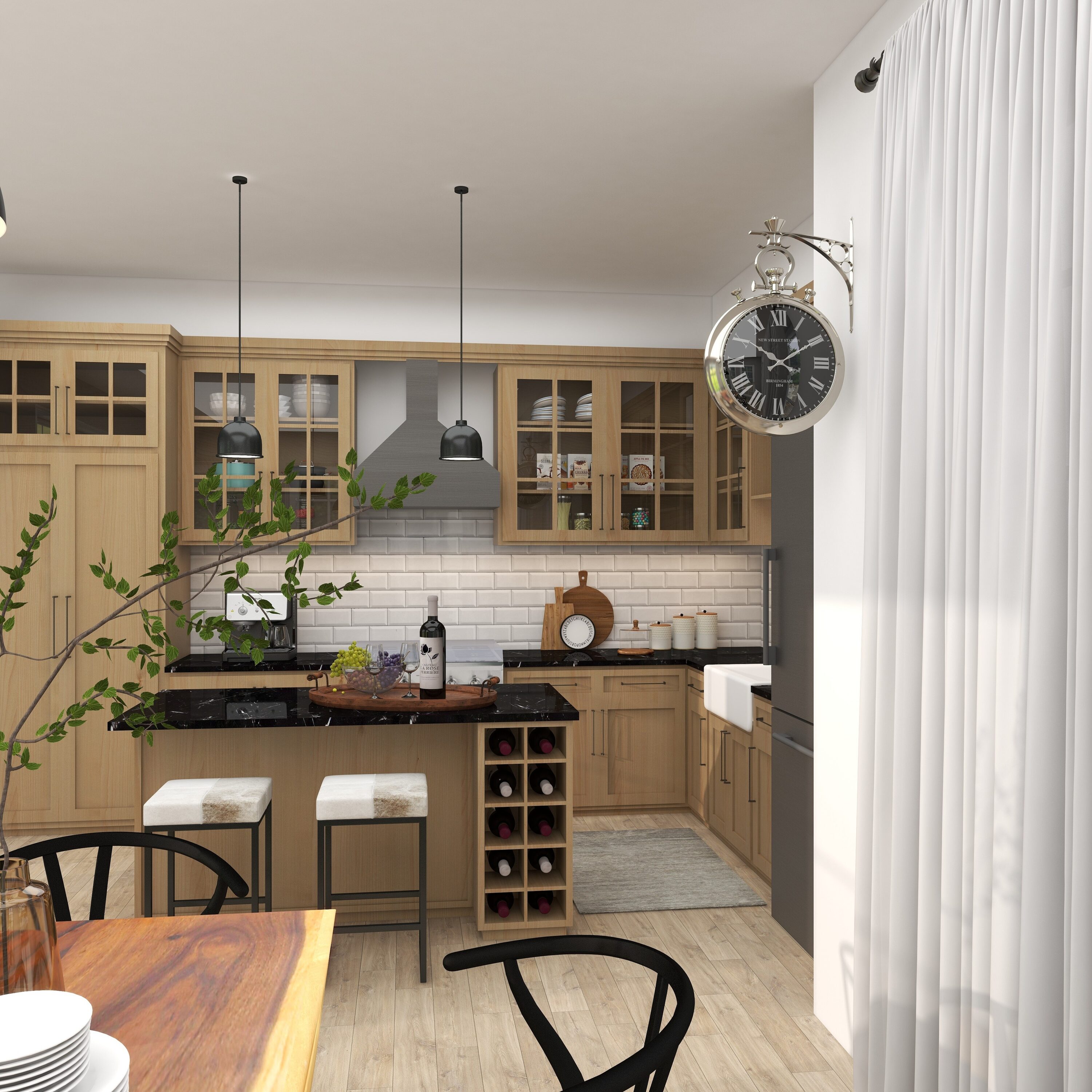 Grayson Lane 40624 Indoor-Outdoor-Clocks - View #4
