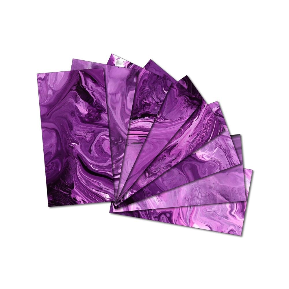 Instant Mosaic 0970101 Upscale Designs 64-Pack Multicolor 3-in x 6-in Glossy Glass Random Wall Tile