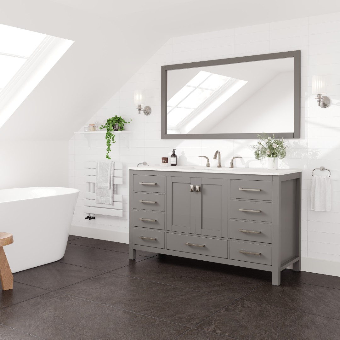 Eviva EVVN412-60GR-SS-Q Bath-Vanity-Combo - View #10