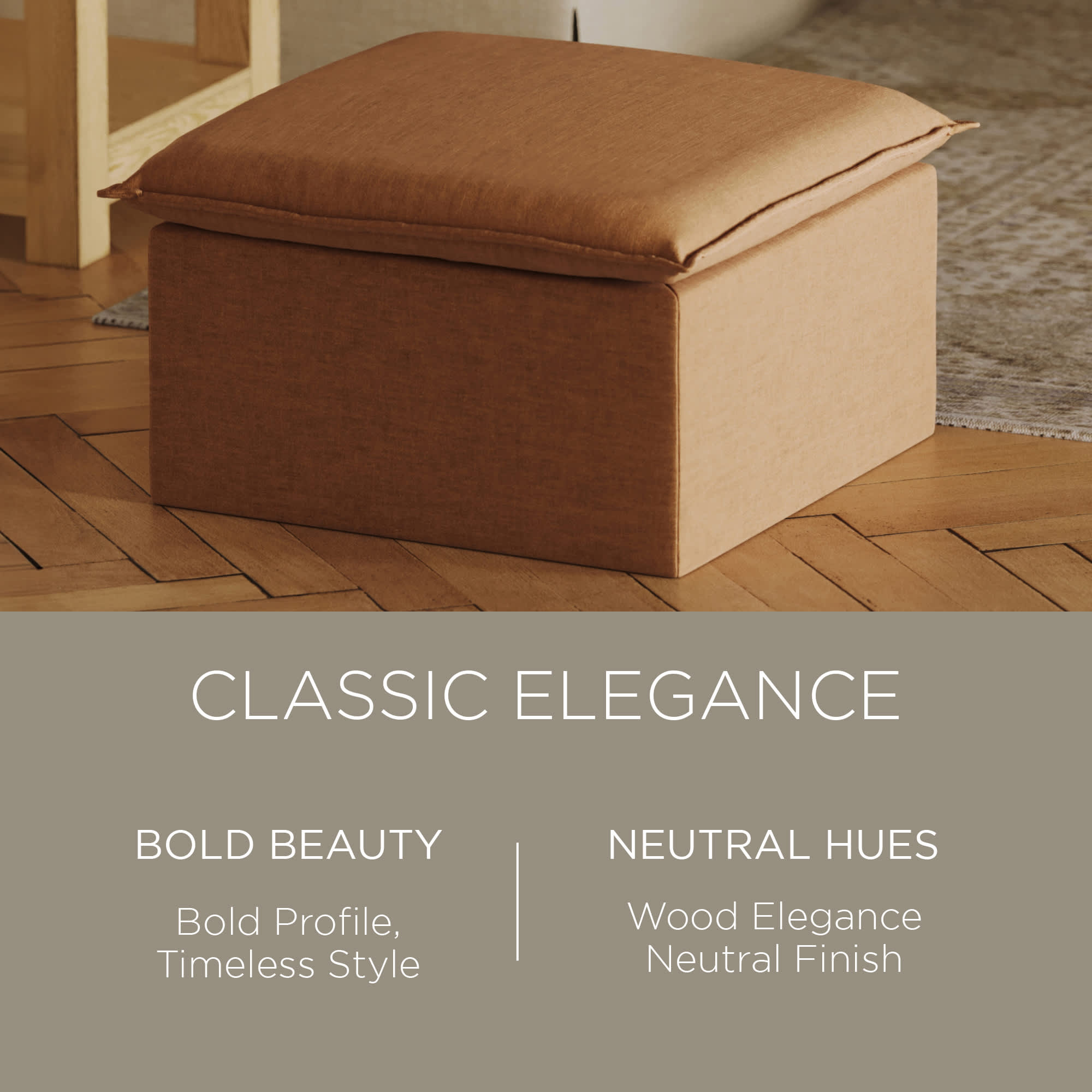 Maven Lane 326003 Indoor-Ottomans - View #5