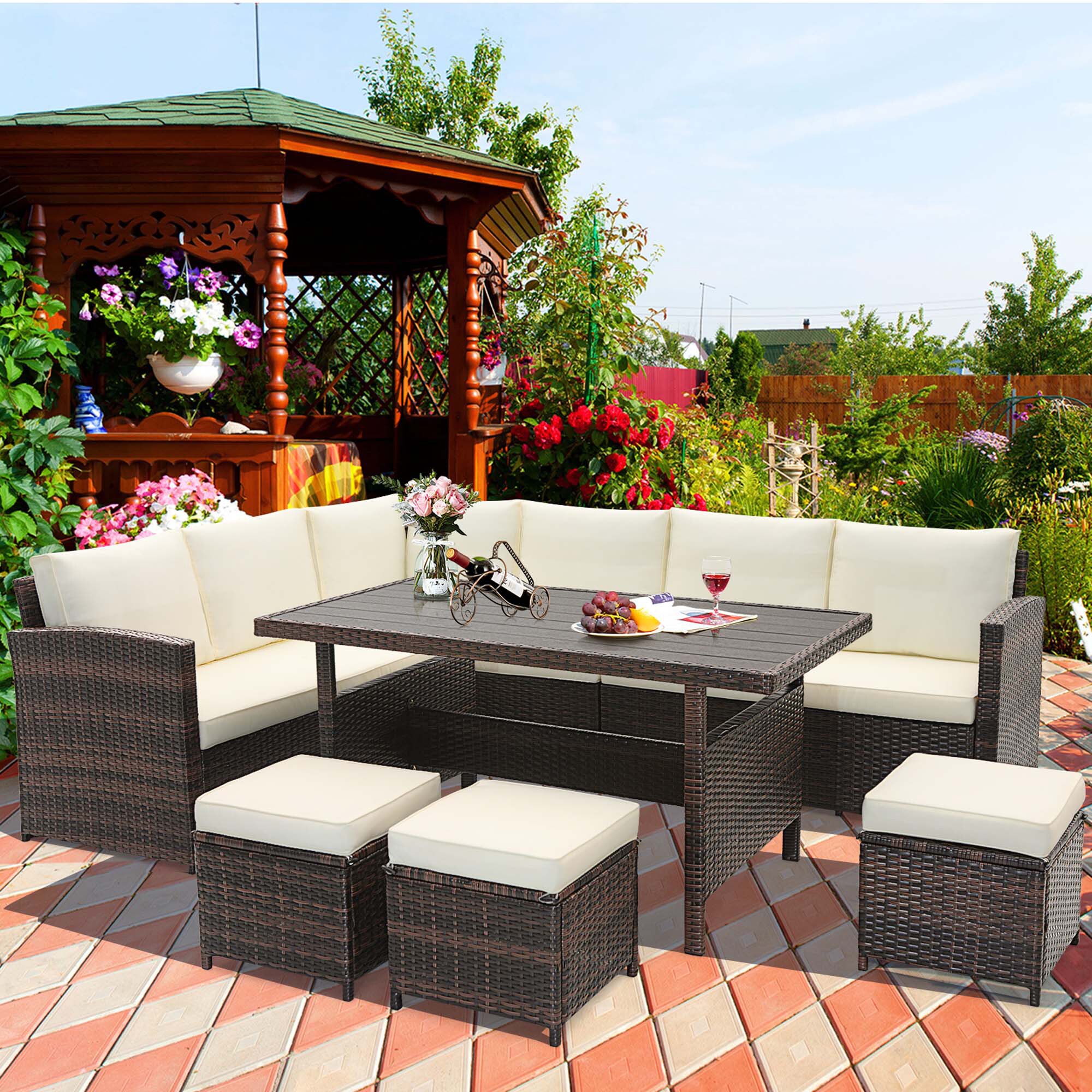 Costway LWS00037 Patio-Conversation-Sets - View #4