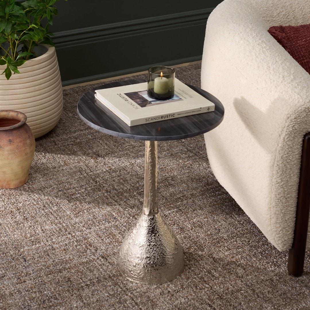 Modern Powder Coating Accent Table Set
