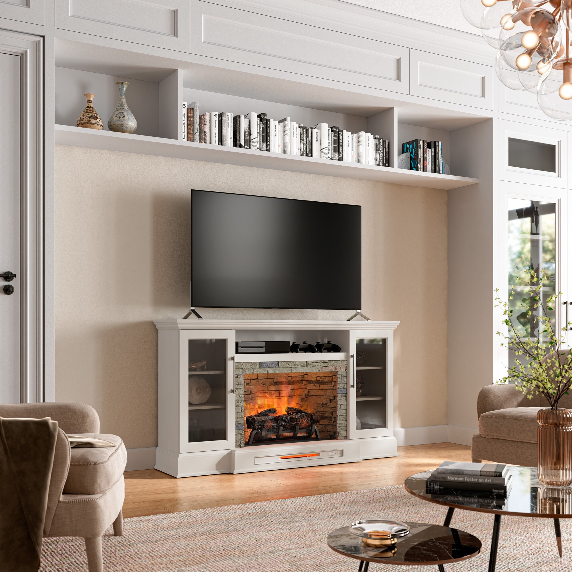 allen + roth 2465FM-28-402 Electric-Fireplaces - View #9