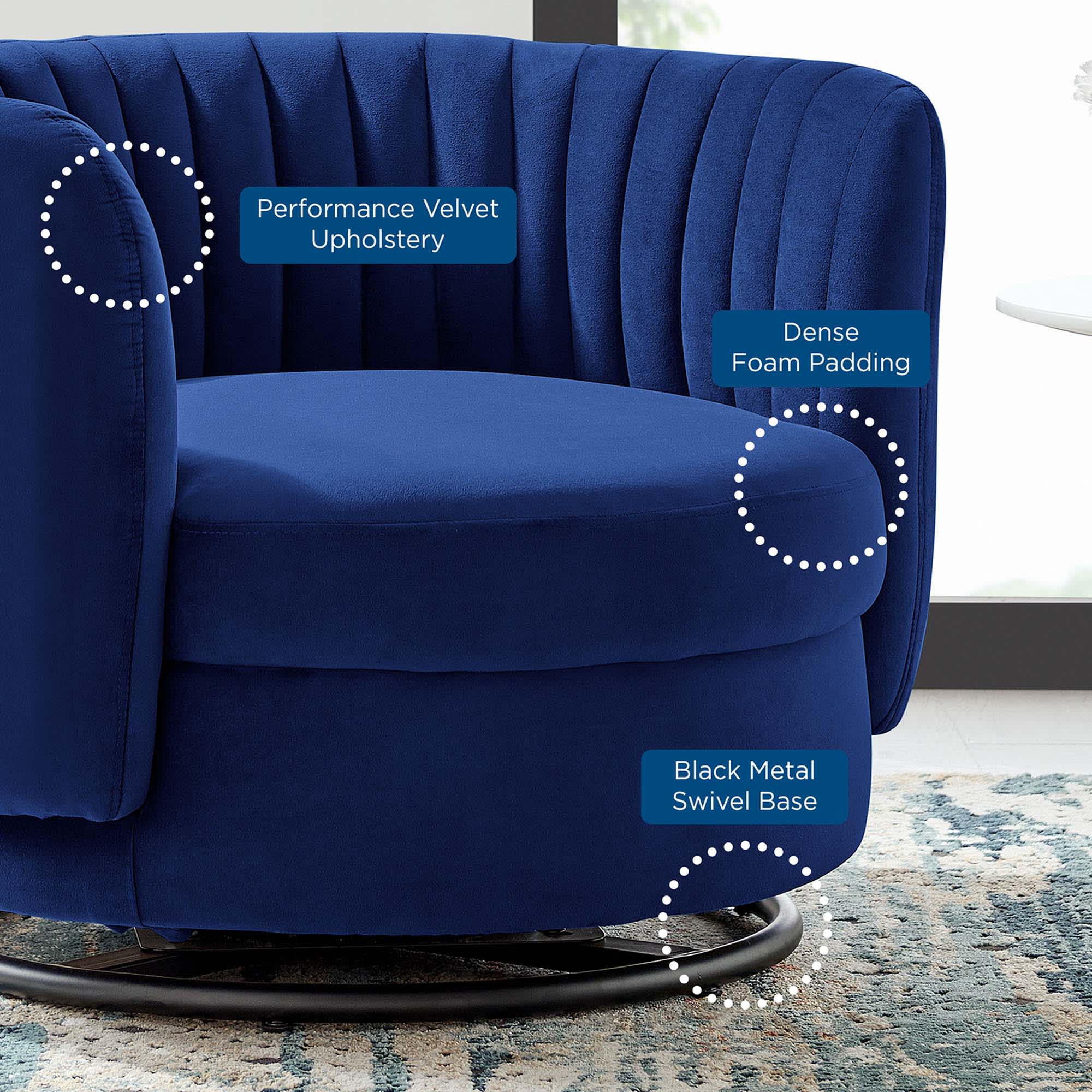 Modway EEI-4998-BLK-NAV chairs - View #3