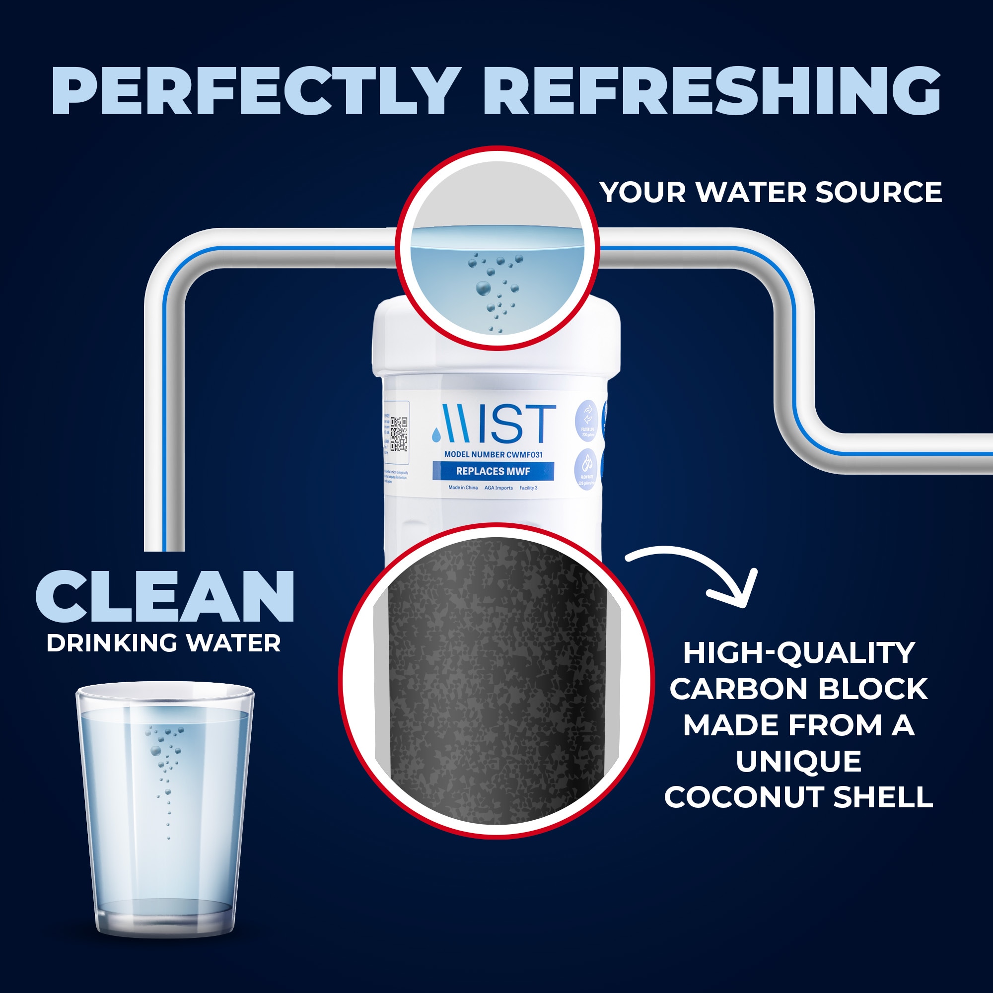 Mist CWMF231 Refrigerator-Water-Filters - View #4
