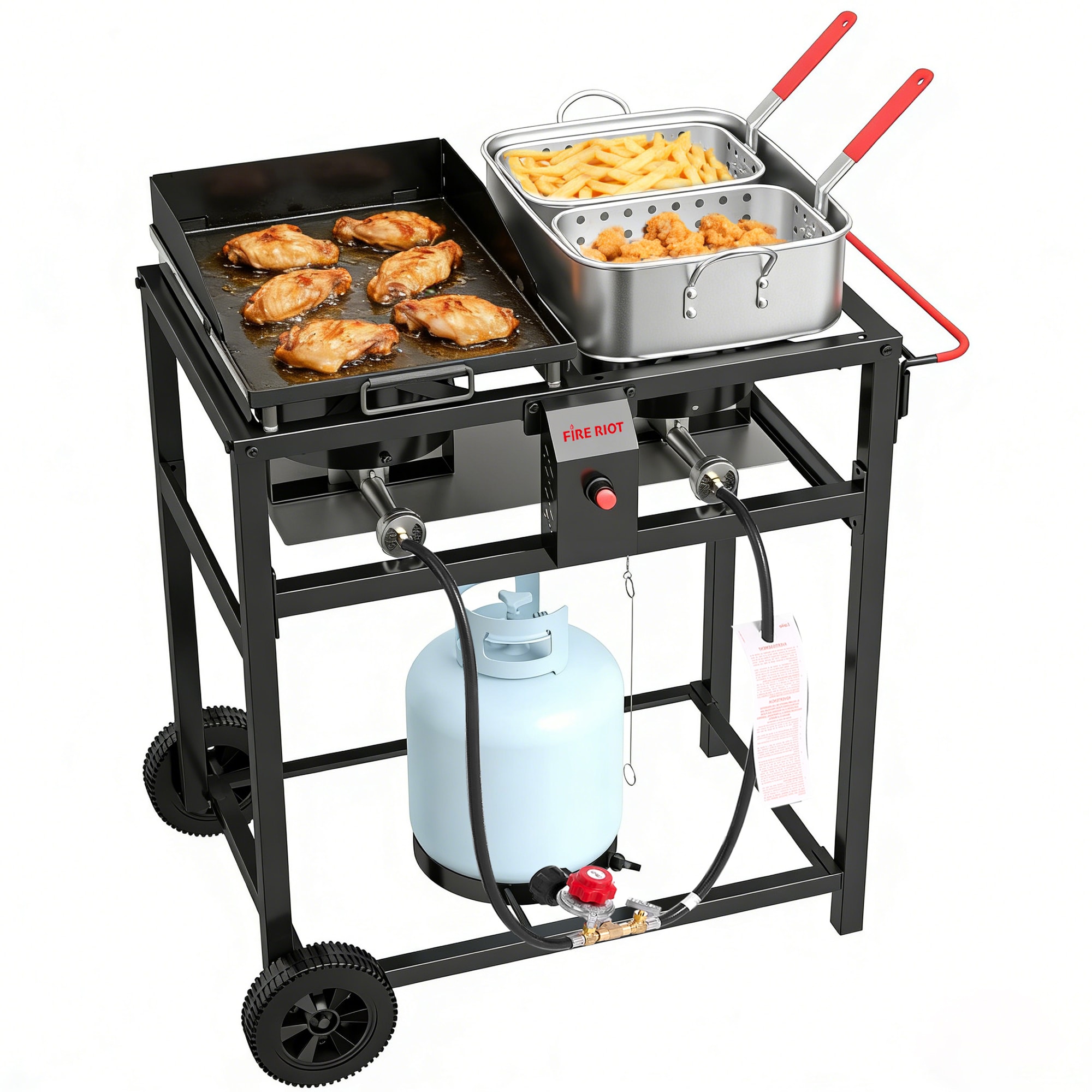 FIRE RIOT FR89002G-LOWES Flat-Top-Grills - View #10