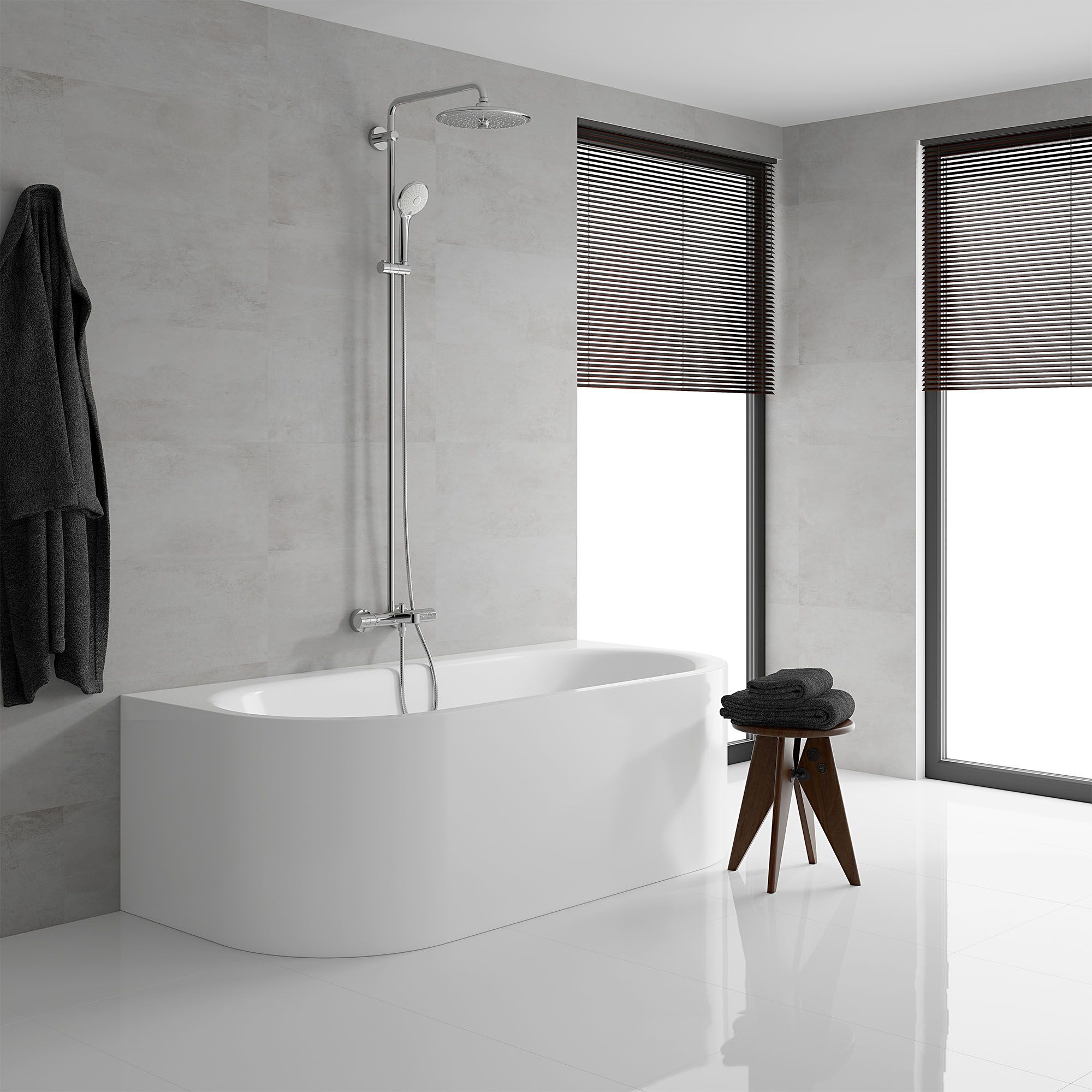 GROHE 26486000 Showerhead-Bar-Panels - View #5