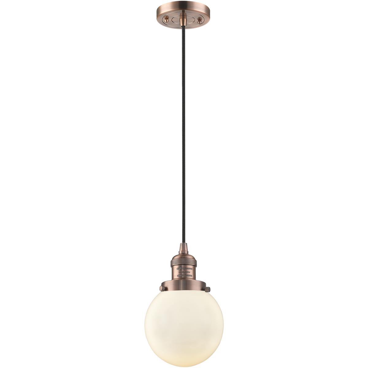 Innovations Lighting 1353633 201C-AC-G201-6 Franklin Restoration Beacon Mini Pendant