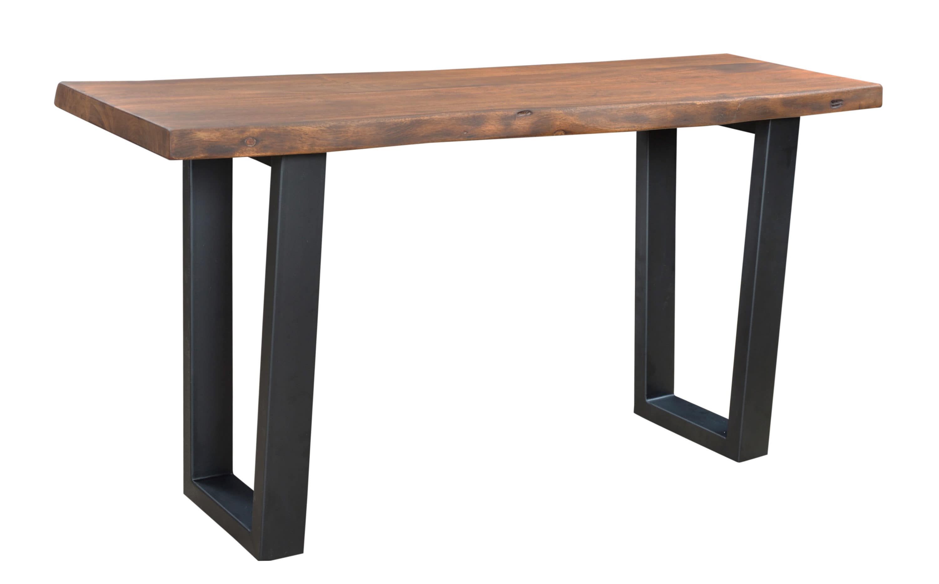 Coast to Coast Live Edge Acacia Wood Country Coffee Table with Storage ...