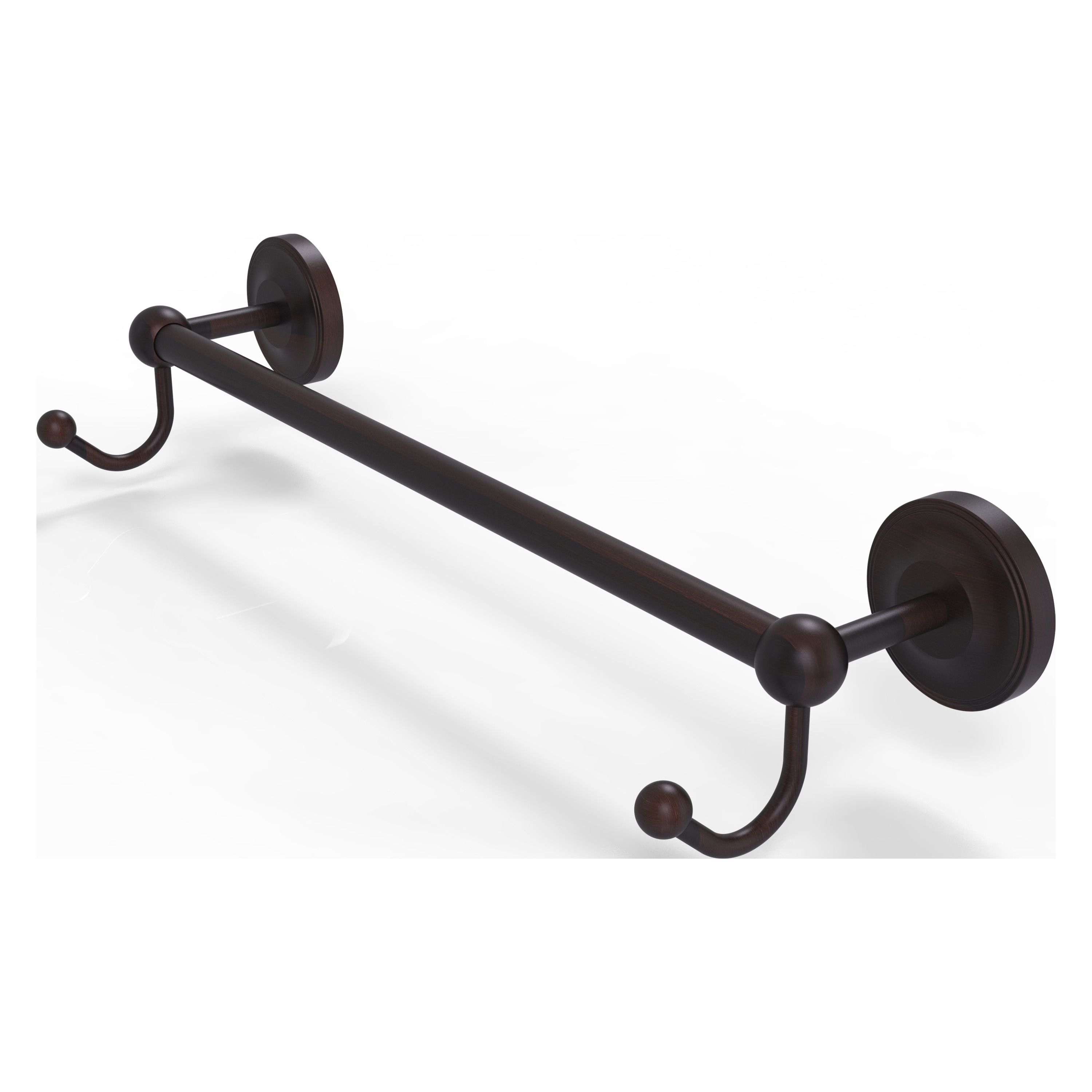 Allied Brass PR-41-18-HK-VB Prestige Regal 18-in Venetian Bronze Wall mount Single Towel Bar