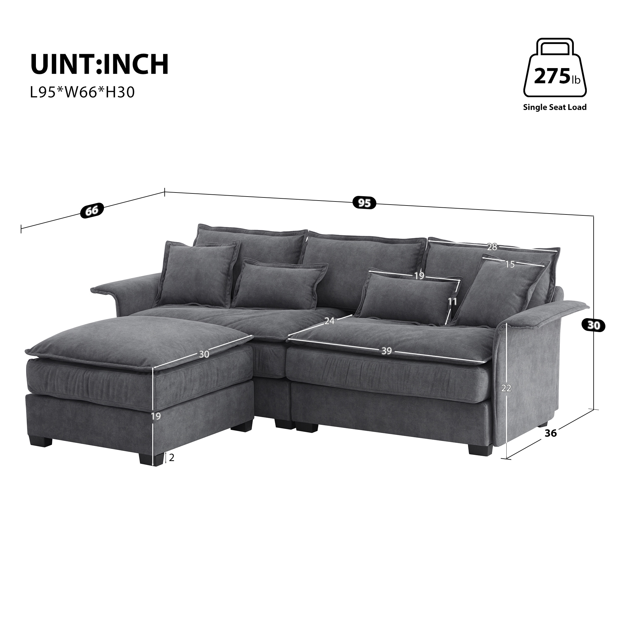 GZMR GZ-GN3101E Sofas-Loveseats - View #5