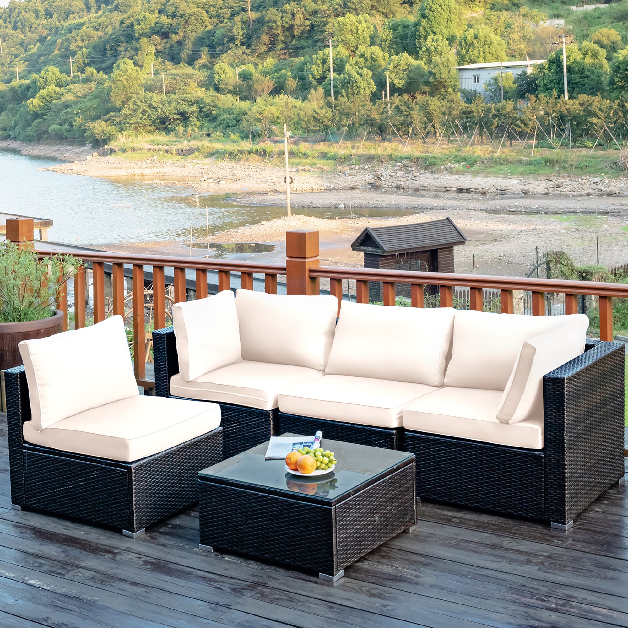 Costway LWS00837 Patio-Conversation-Sets - View #7