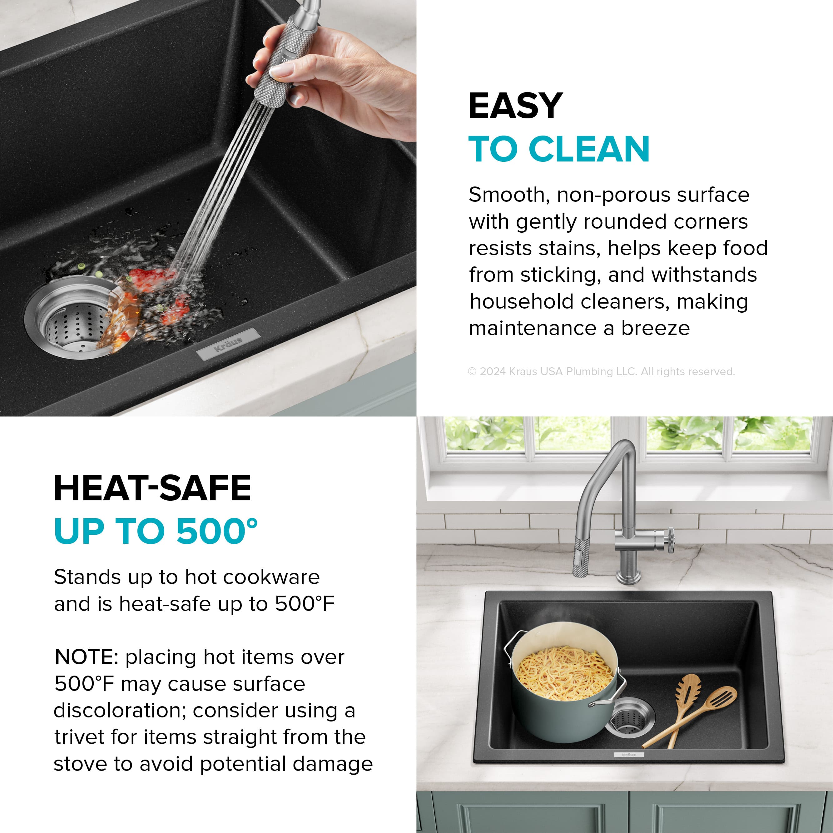 Kraus KGD-410B Kitchen-Sinks - View #9