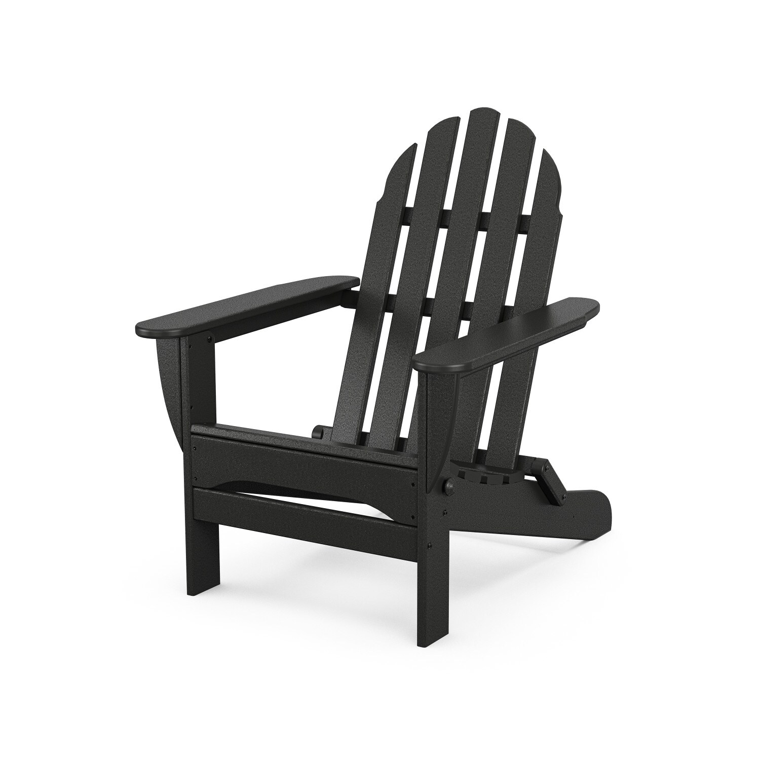 Black best sale plastic chairs