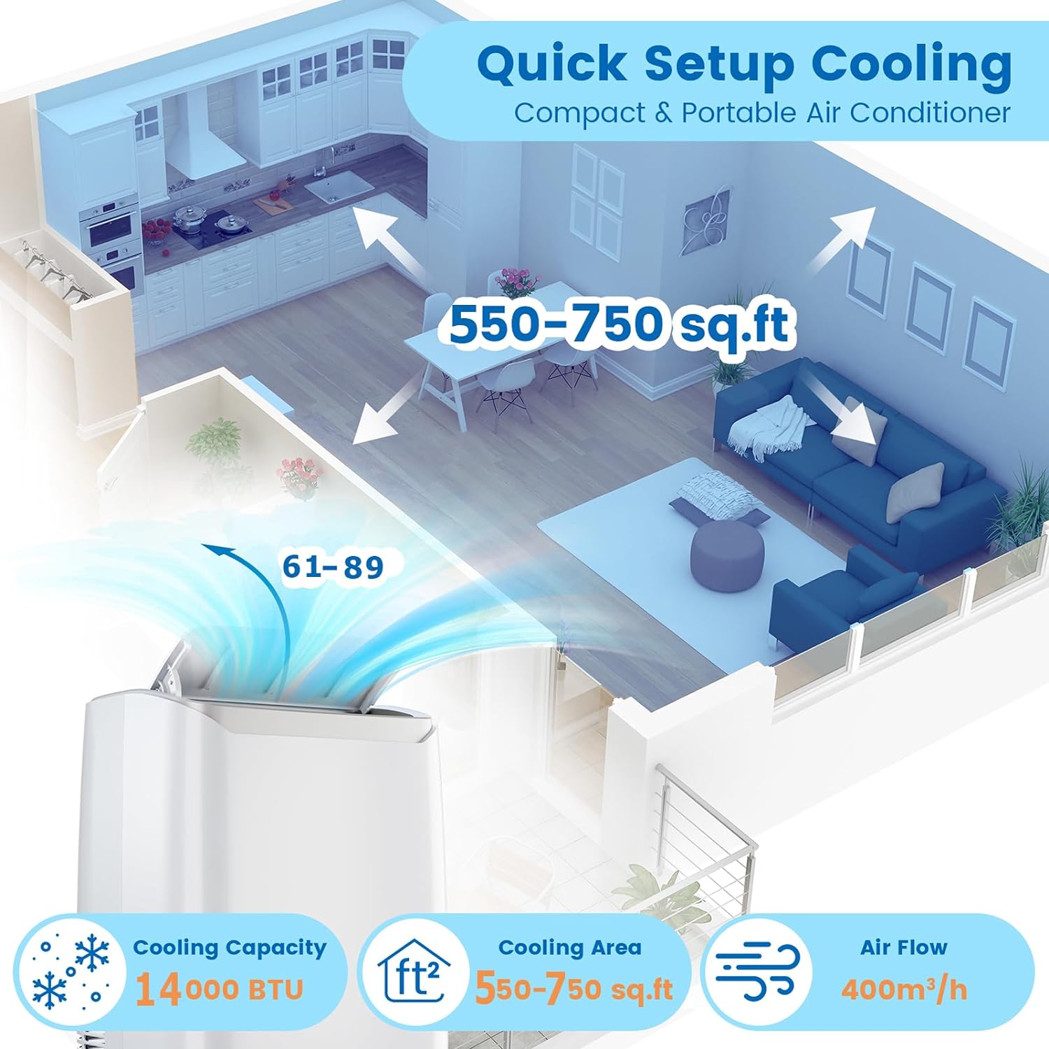 Garvee PHO-109JQCO1 Portable-Air-Conditioners - View #5