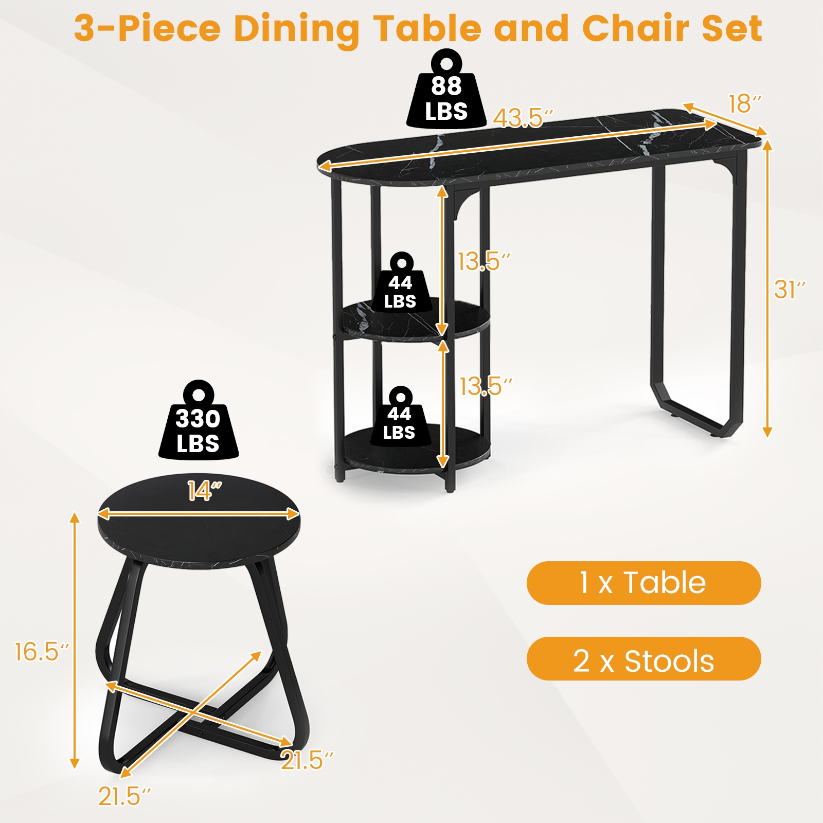 SUGIFT ZMLW014SUGHY1841 Dining-Sets - View #3