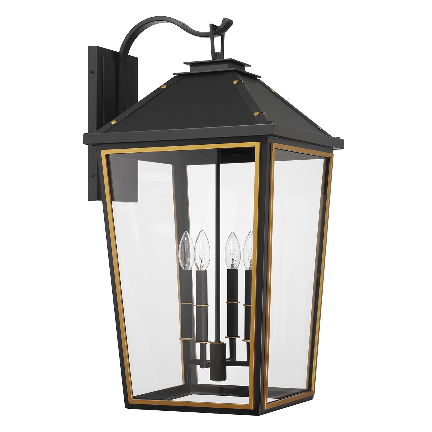 Crystorama HAW-604-MK-TG Outdoor-Decorative-Lanterns - View #2