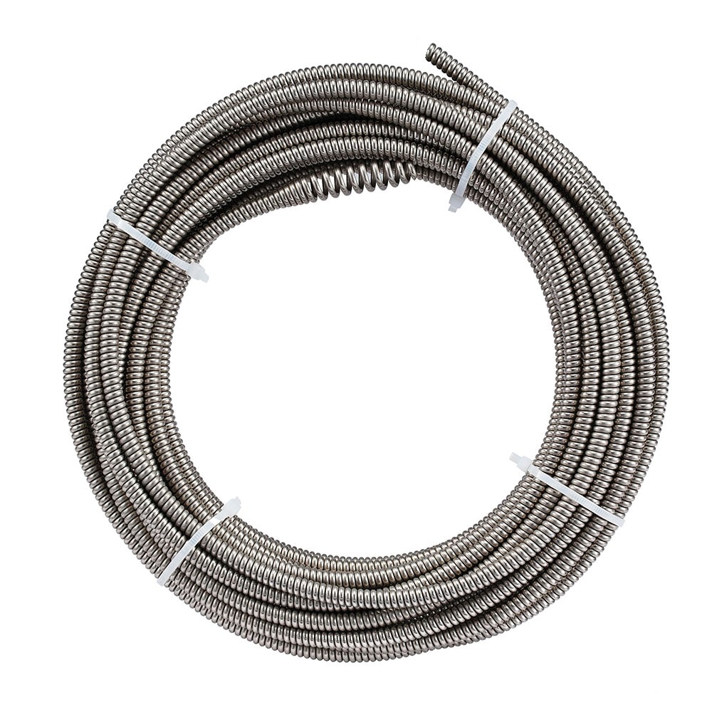 Kobalt 1/4-in x 25-ft High Carbon Wire Power Snake for Drain in the Hand  Augers department at