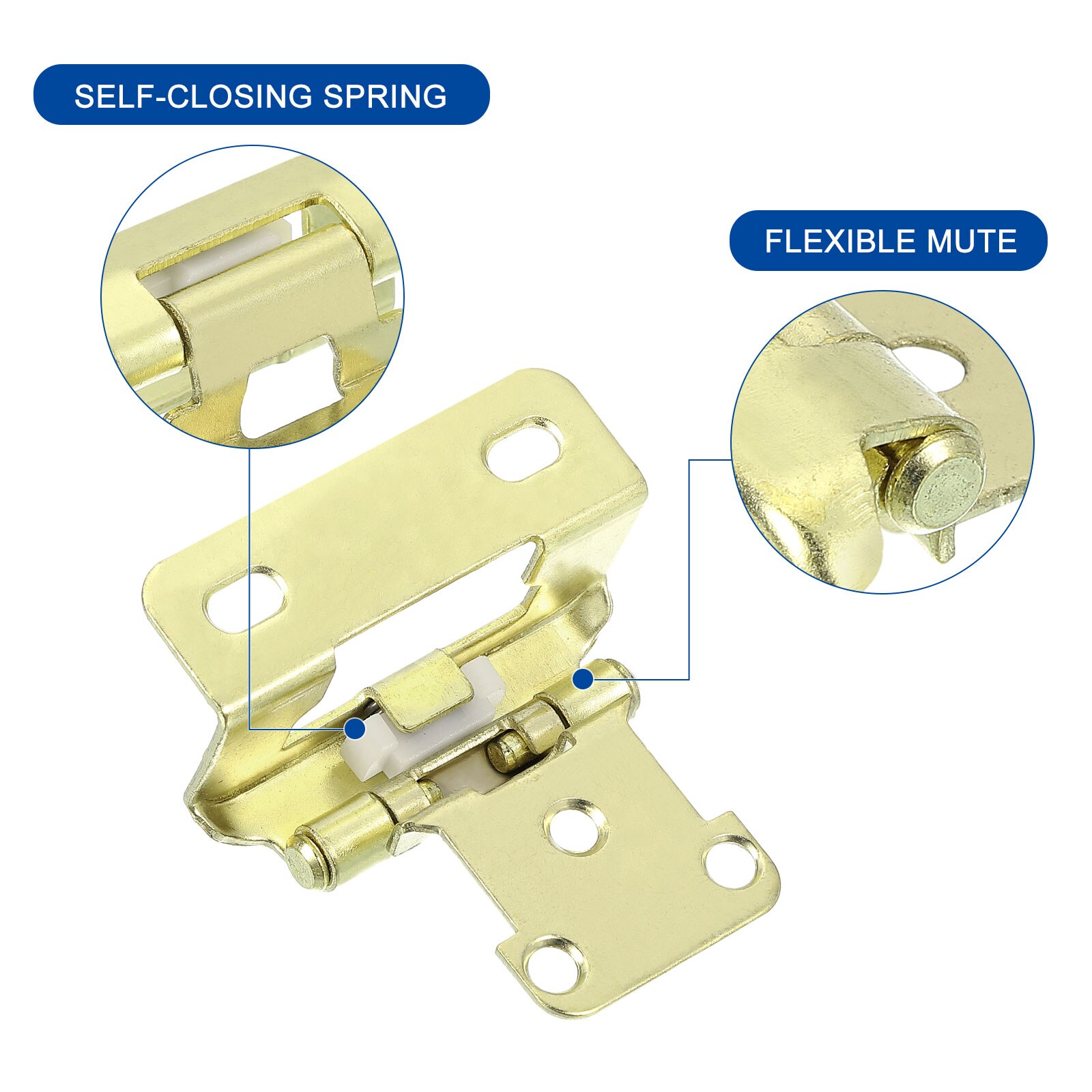 Unique Bargains S25093000UX7883 Cabinet-Hinges - View #4