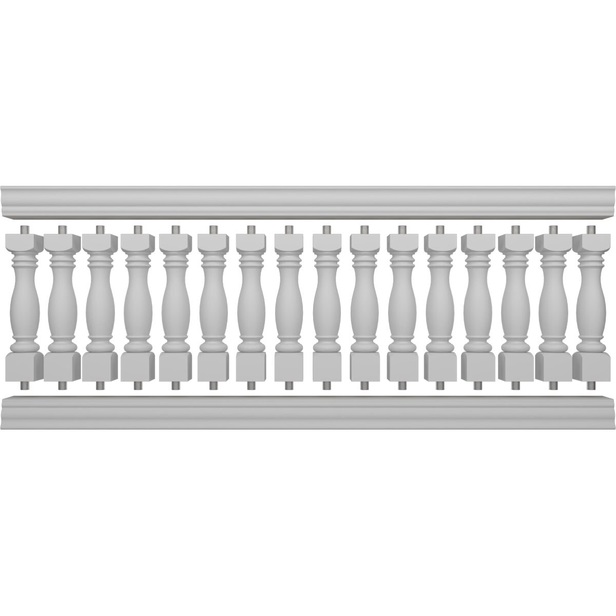 Ekena Millwork BALK40X108EMD railings - View #5