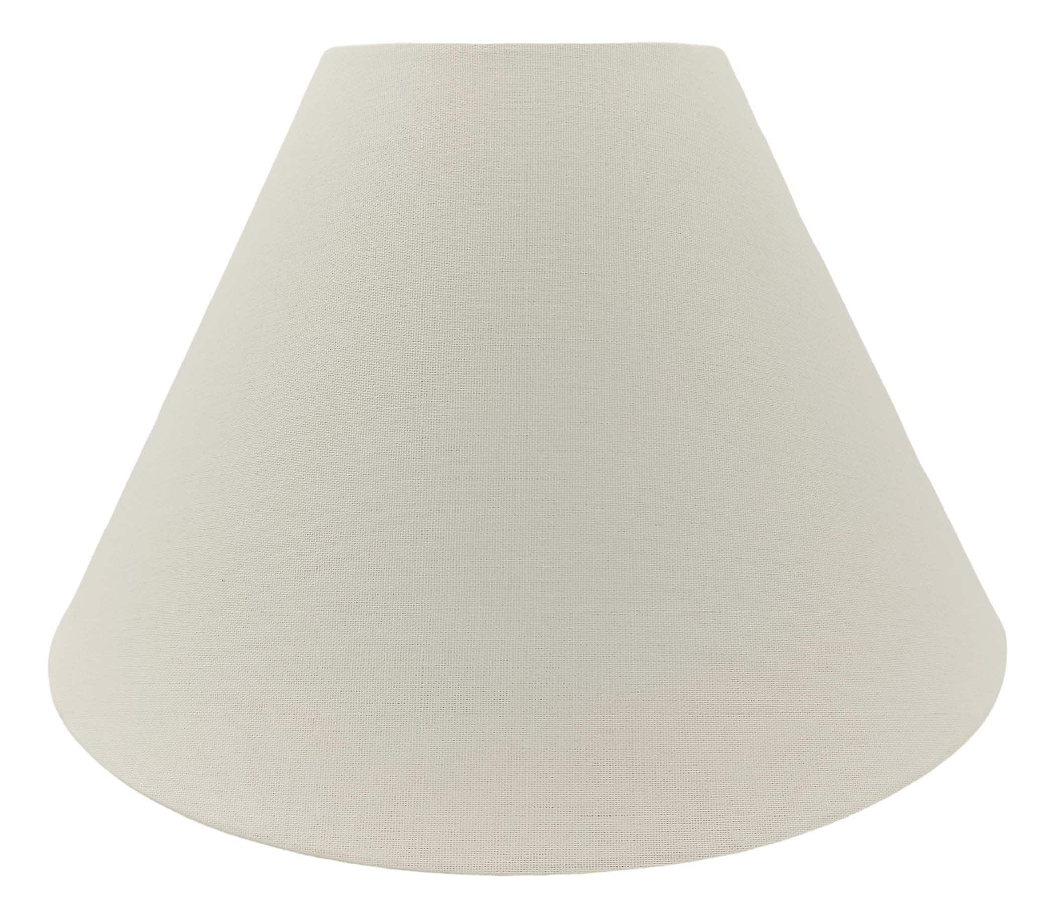 allen + roth 10-in x 15-in White Linen Empire Lamp Shade in the Lamp ...