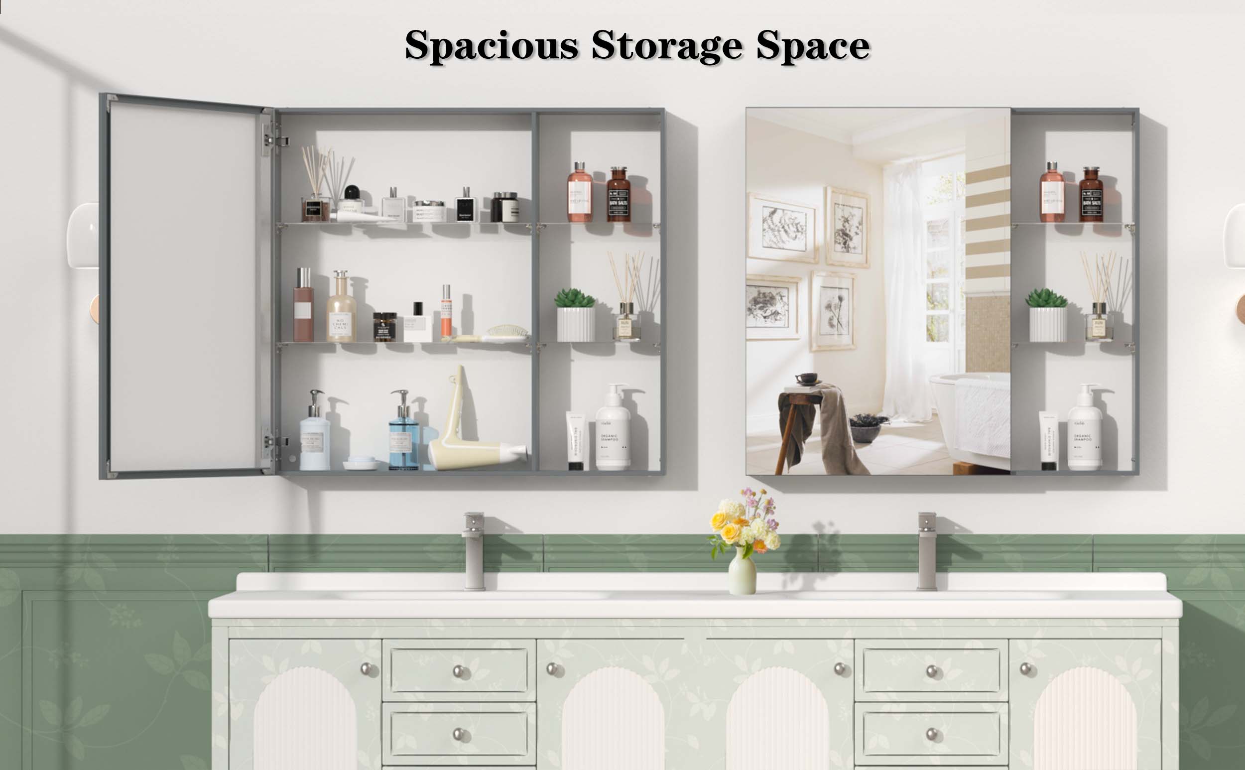 Huluwat P1-8P379174 Bathroom-Medicine-Cabinets - View #12