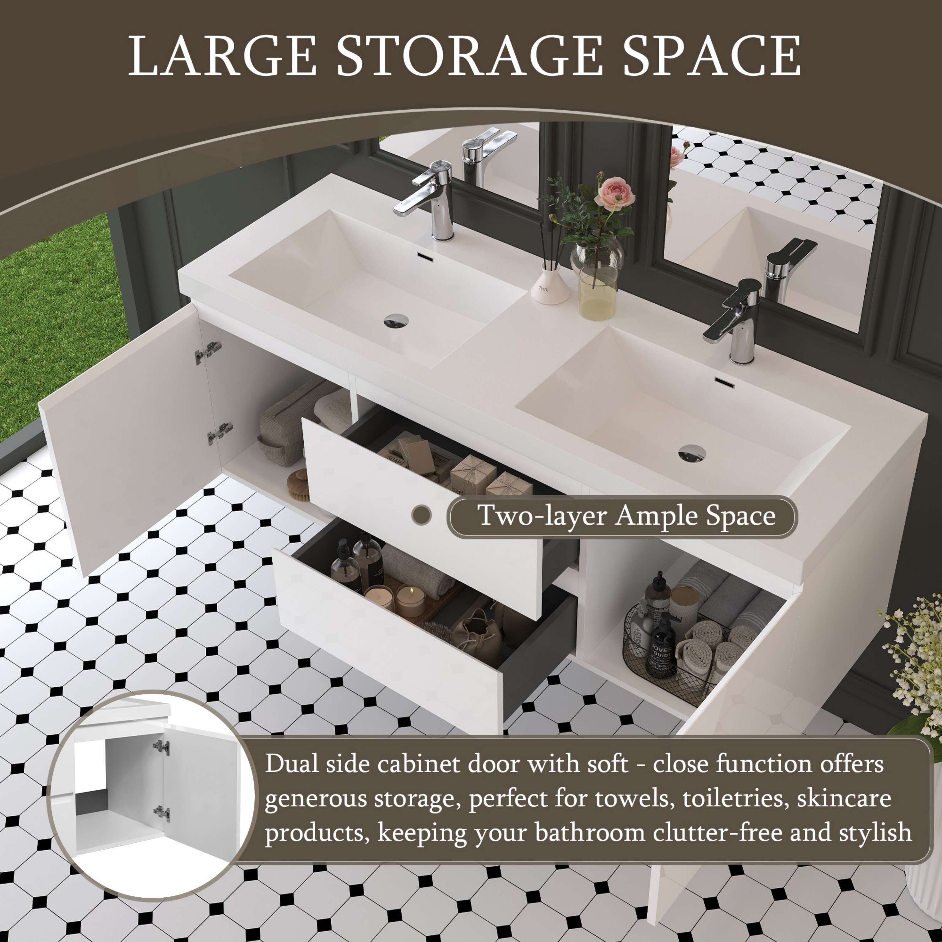 Iseryn YSG26893P15 Bath-Vanity-Combo - View #4