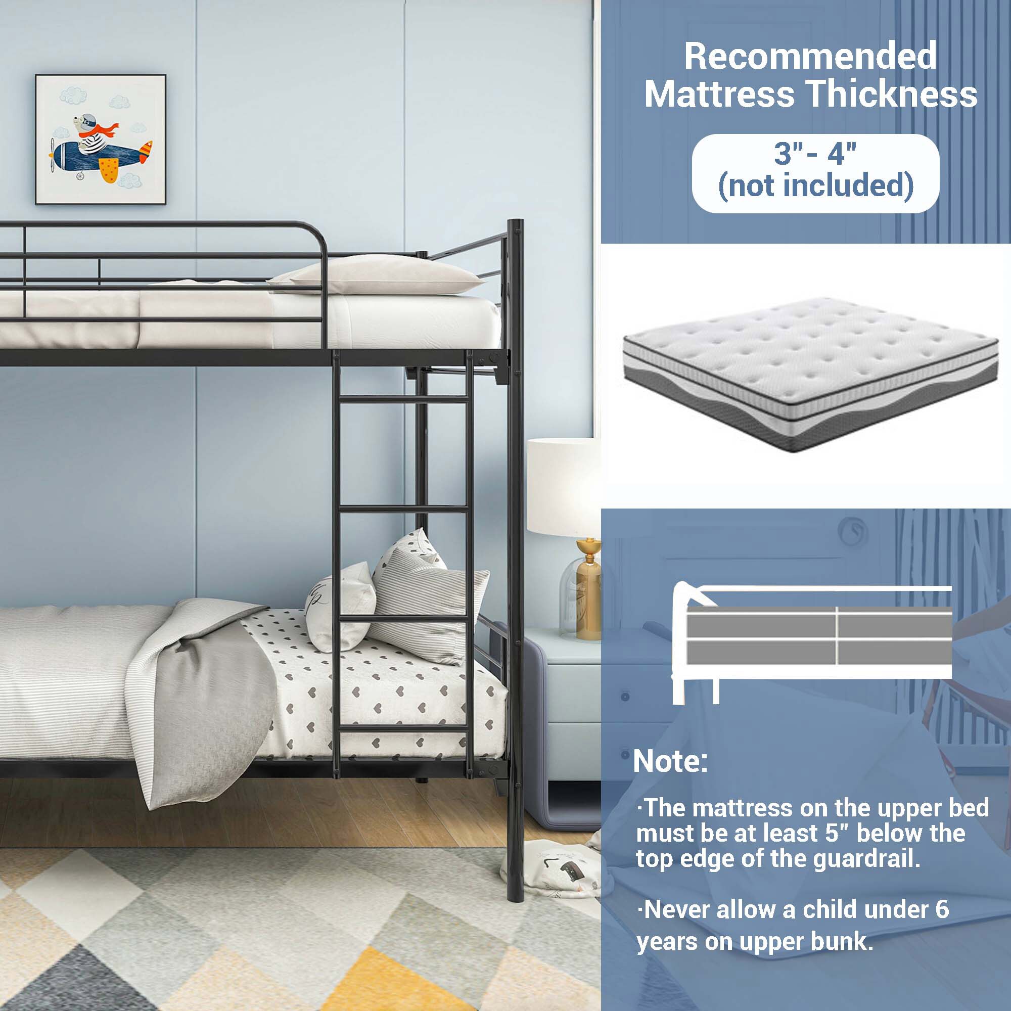 Sunrinx MG8-BD-22 Bunk-Beds - View #6