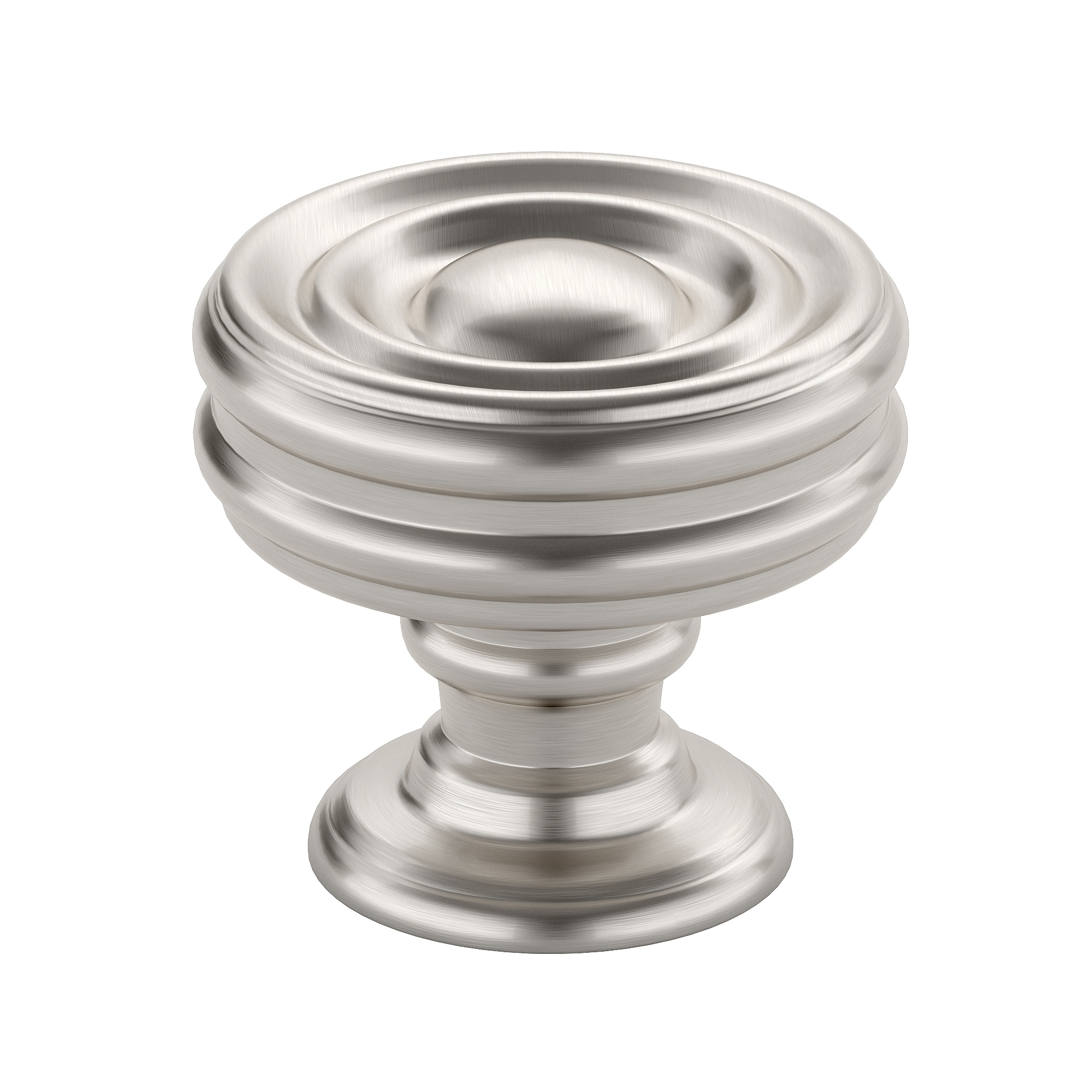 Richelieu BP872535195 Britannia 1-3/8-in Brushed Nickel Round Contemporary Cabinet Knob