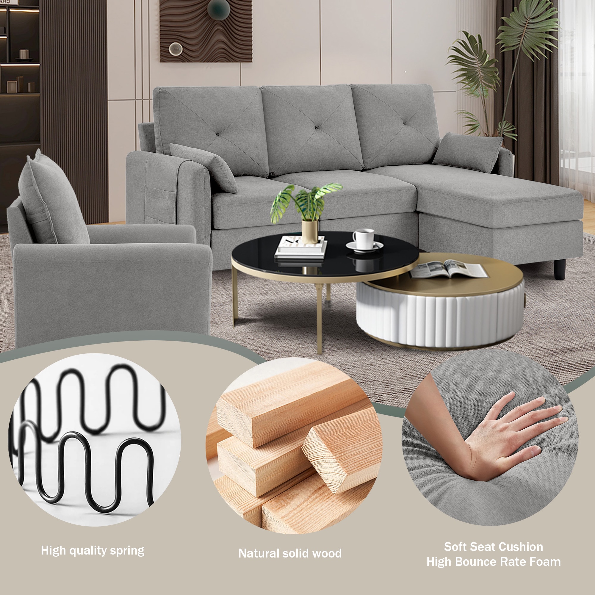 Jarenie YMX0223LG Living-Room-Sets - View #7