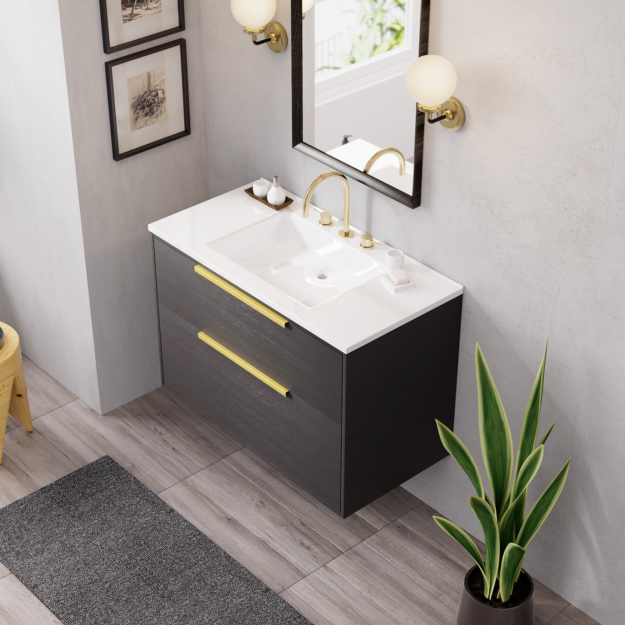 JEAREY FYSC-36-SM Bath-Vanity-Combo - View #5