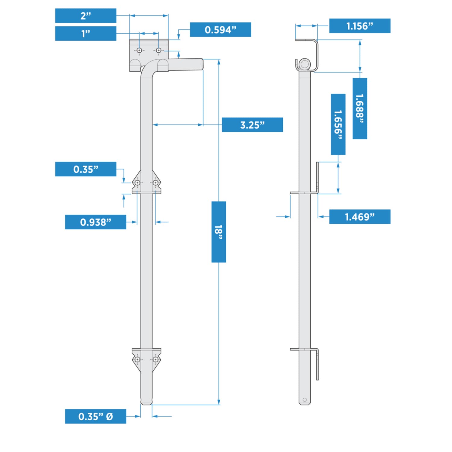 National Hardware N109-039 Gate-Hardware - View #7