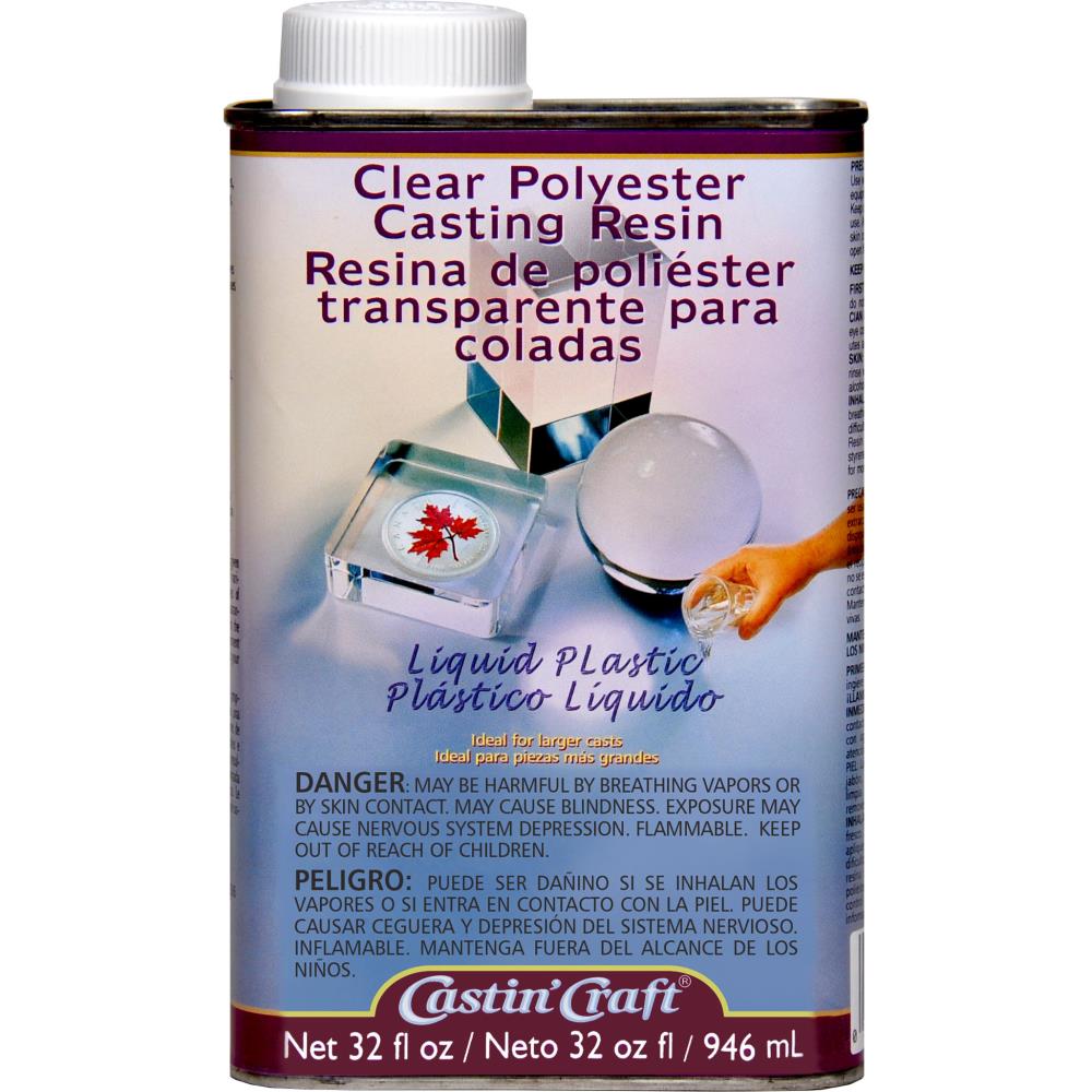 Environmental Technology Clear Casting Resin 32oz - Easy to Use - Ideal for  Custom Results - Craft Supplies in the Craft Supplies department at