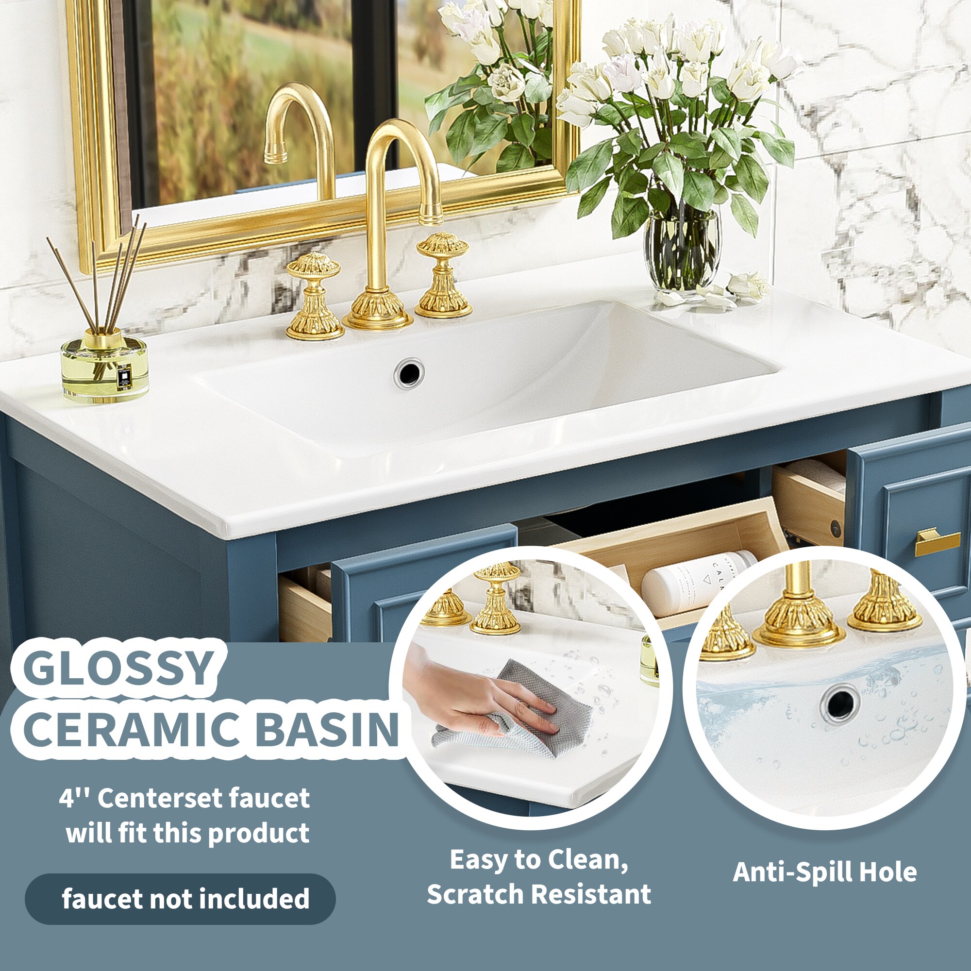 ModernLuxe L3P-N710P247488C Bath-Vanity-Combo - View #4