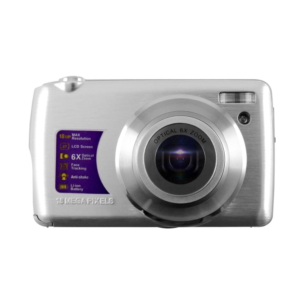  HMEBLI1911 Hamilton Electronics CAM17SV 18 MP, 8X VividPro Optical Zoom Lens Digital Camera