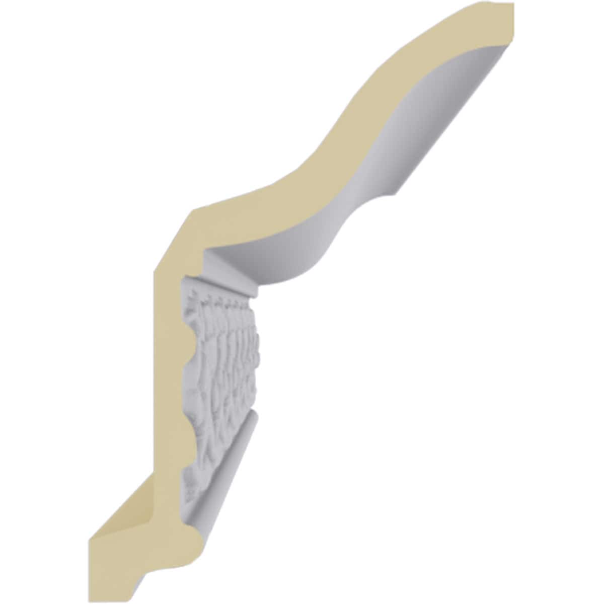 Ekena Millwork MLD03X02X04AG-CASE-2 Crown-Moulding - View #2