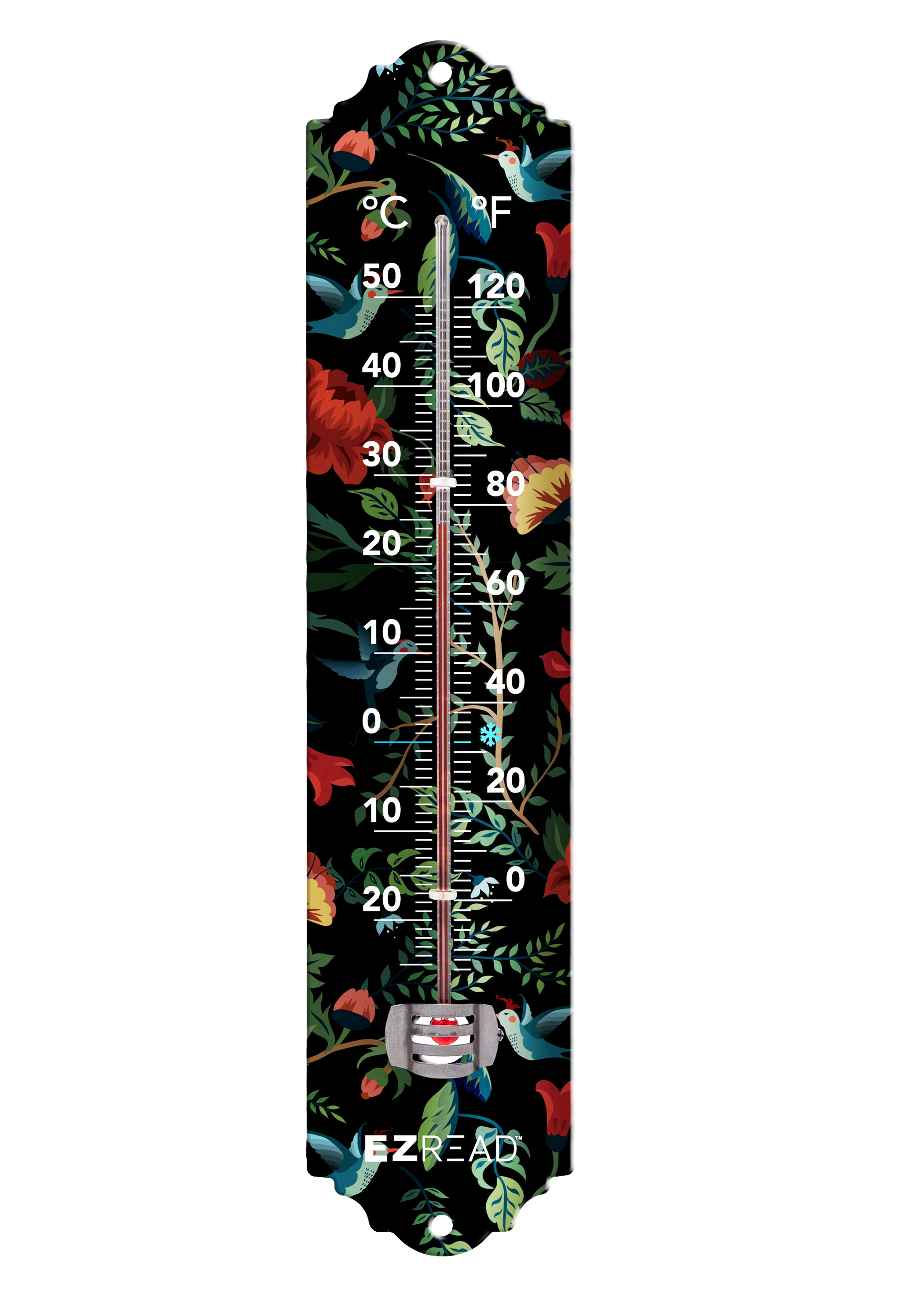 EZRead Analog Indoor or outdoor Multiple colors/finishes Classic Thermometer #840-0124