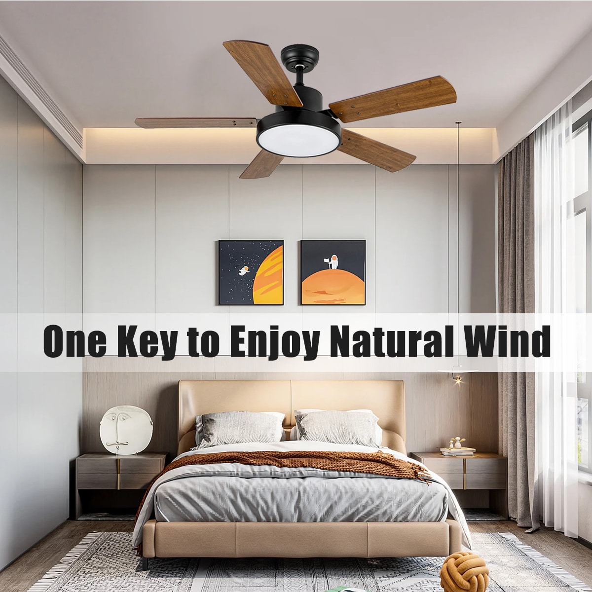 Kahomvis DHS-QPHF-44WS5 Ceiling-Fans - View #5