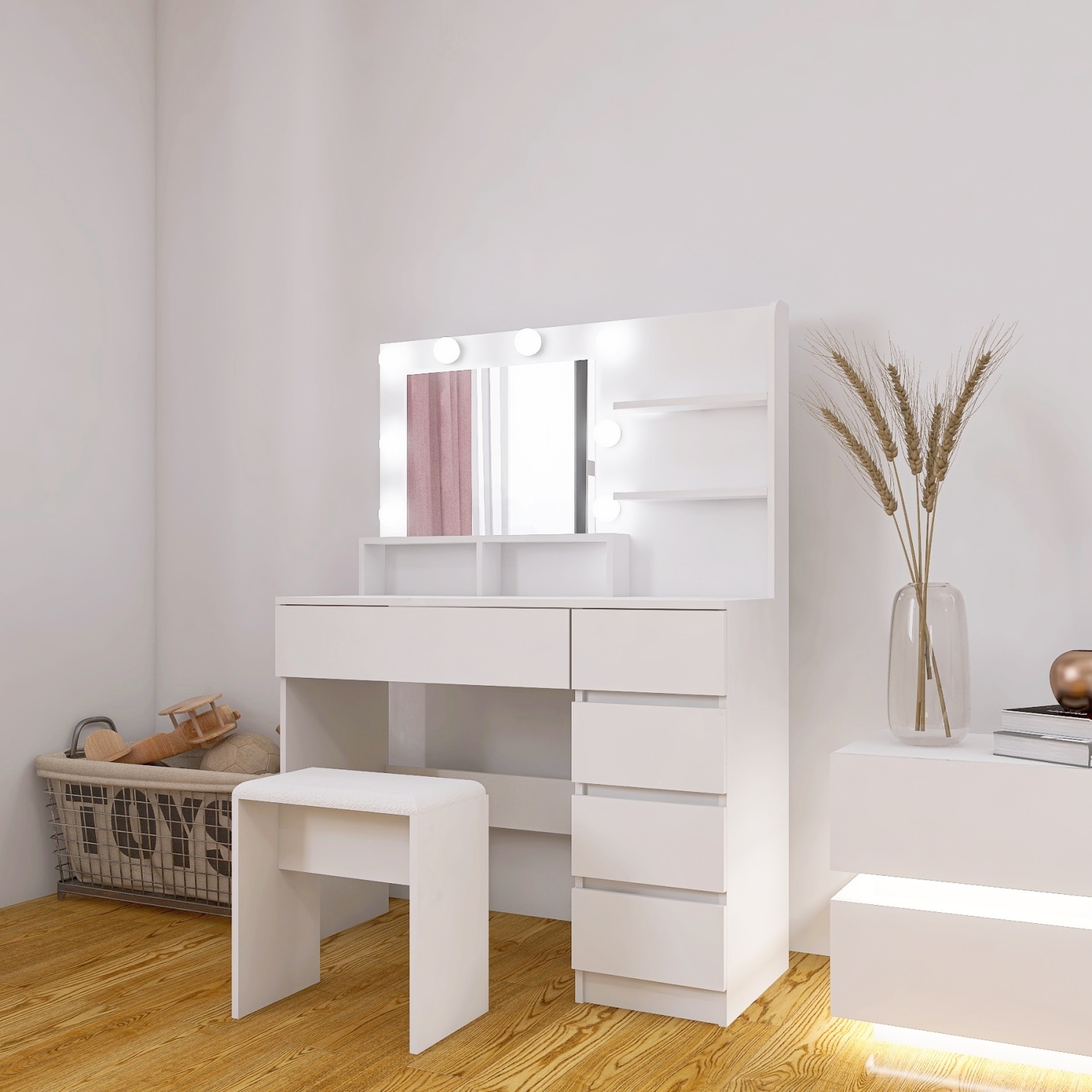 Streamdale Furniture W2139P194438 Bedroom-Vanities - View #8