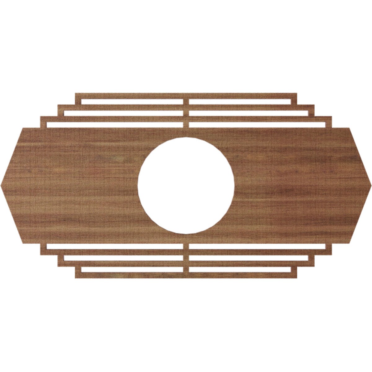 Ekena Millwork CMWP18X09X0250CSWA Ceiling-Medallions - View #4