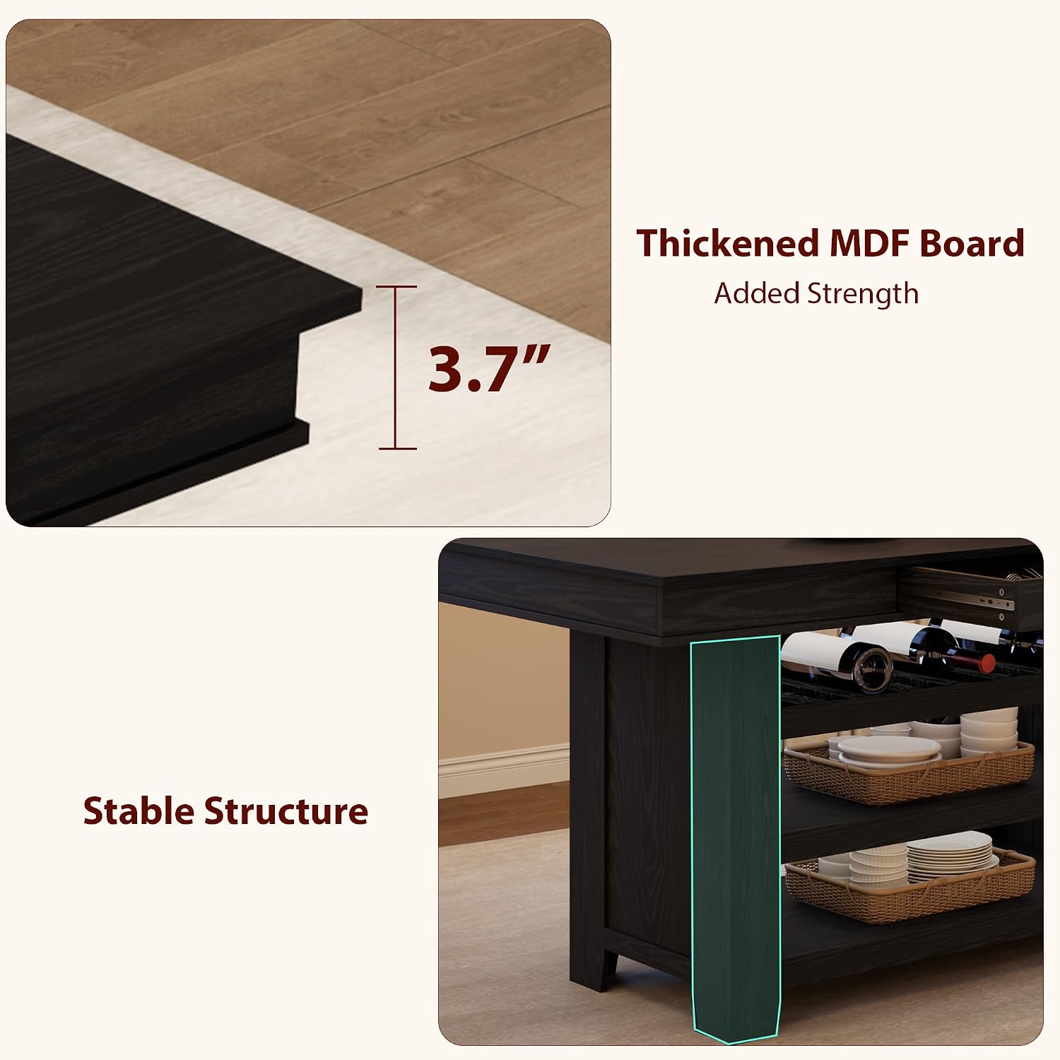IdealHouse BKU-DMAC-ISWIML9Z Dining-Tables - View #4