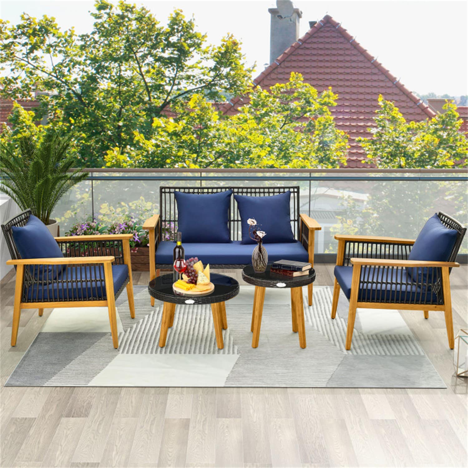 BABOOM BOM-222AAC-OR Patio-Conversation-Sets - View #9