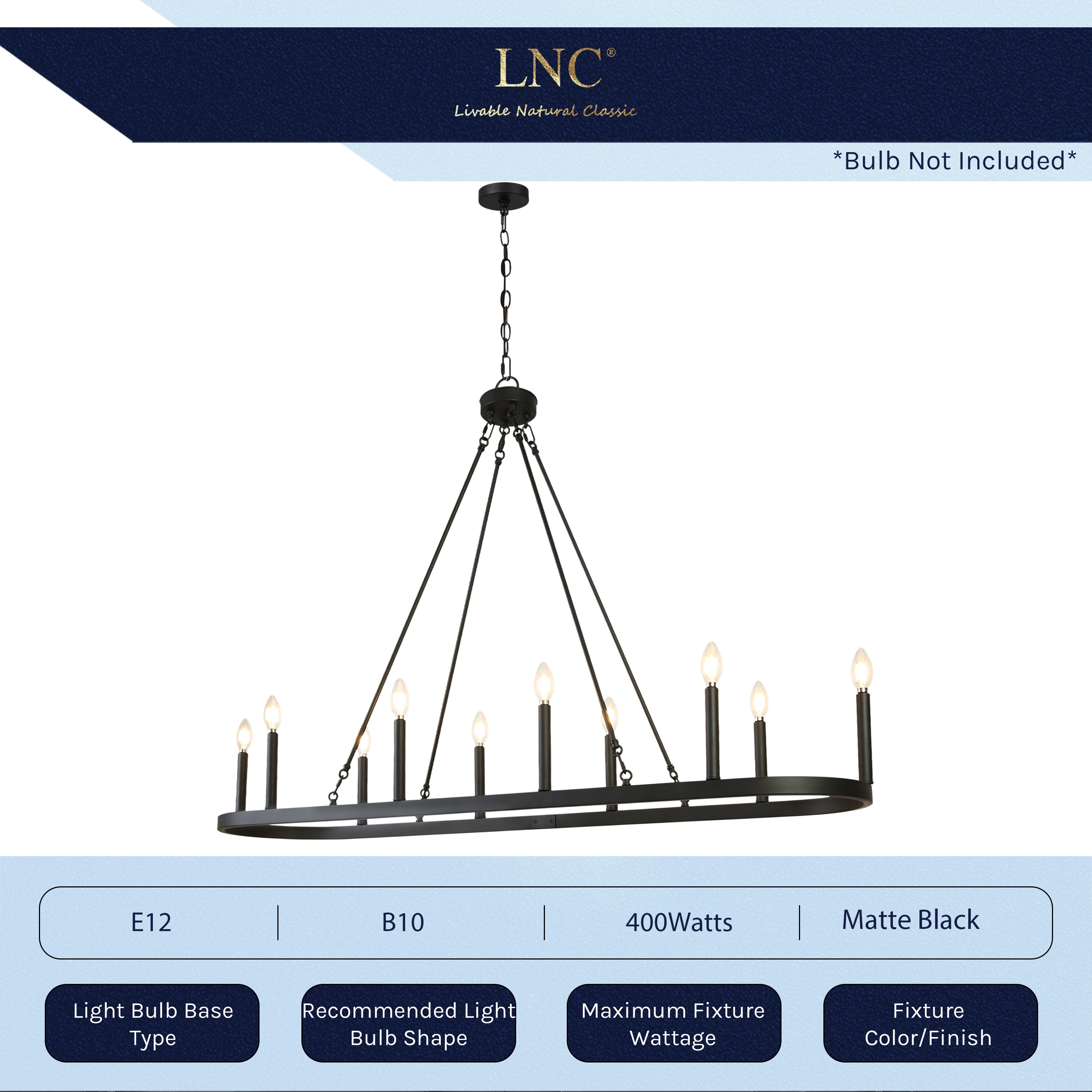 LNC LAJUIYB1601E9C Pendant-Lights - View #12